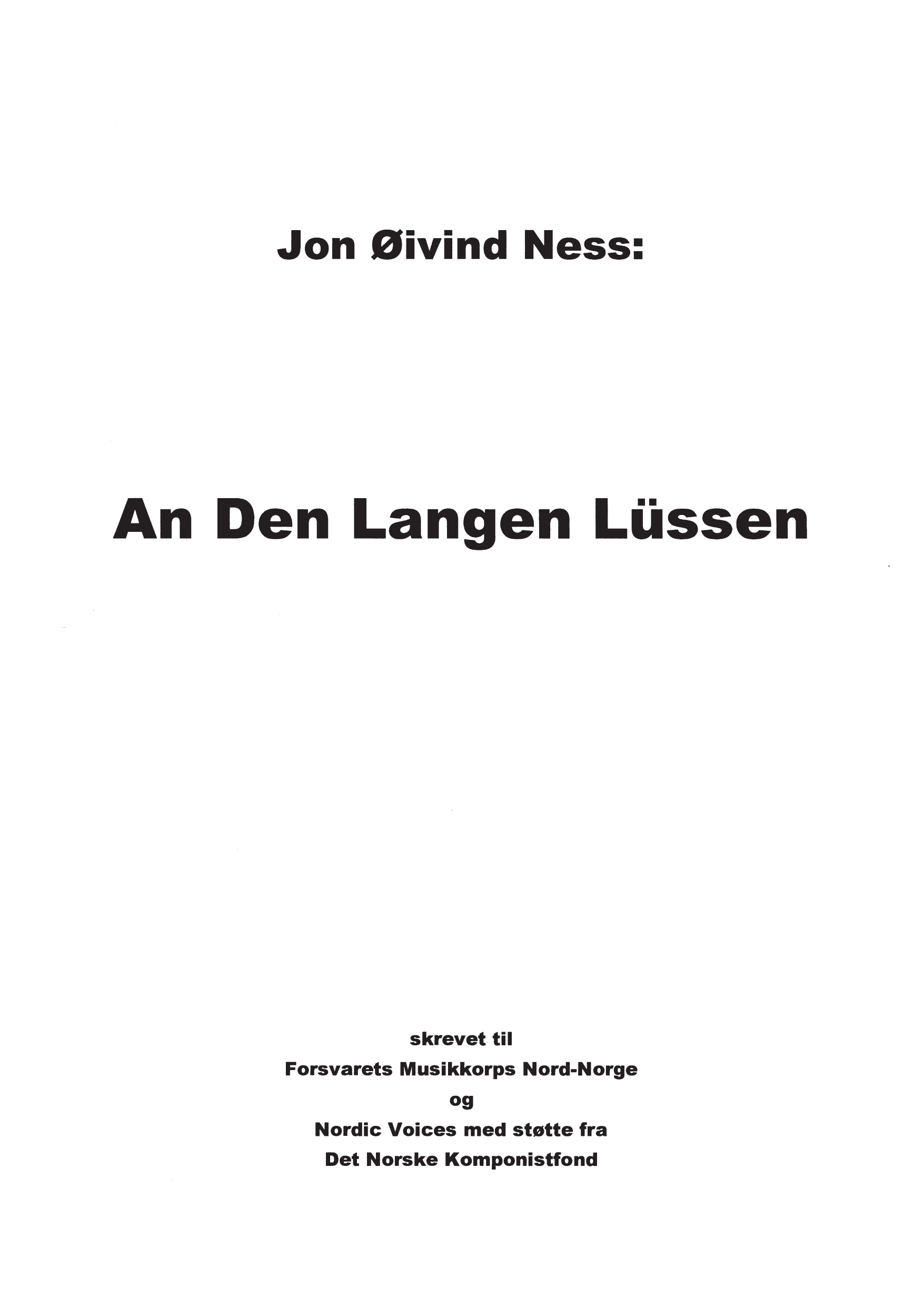 An den langen Lüssen