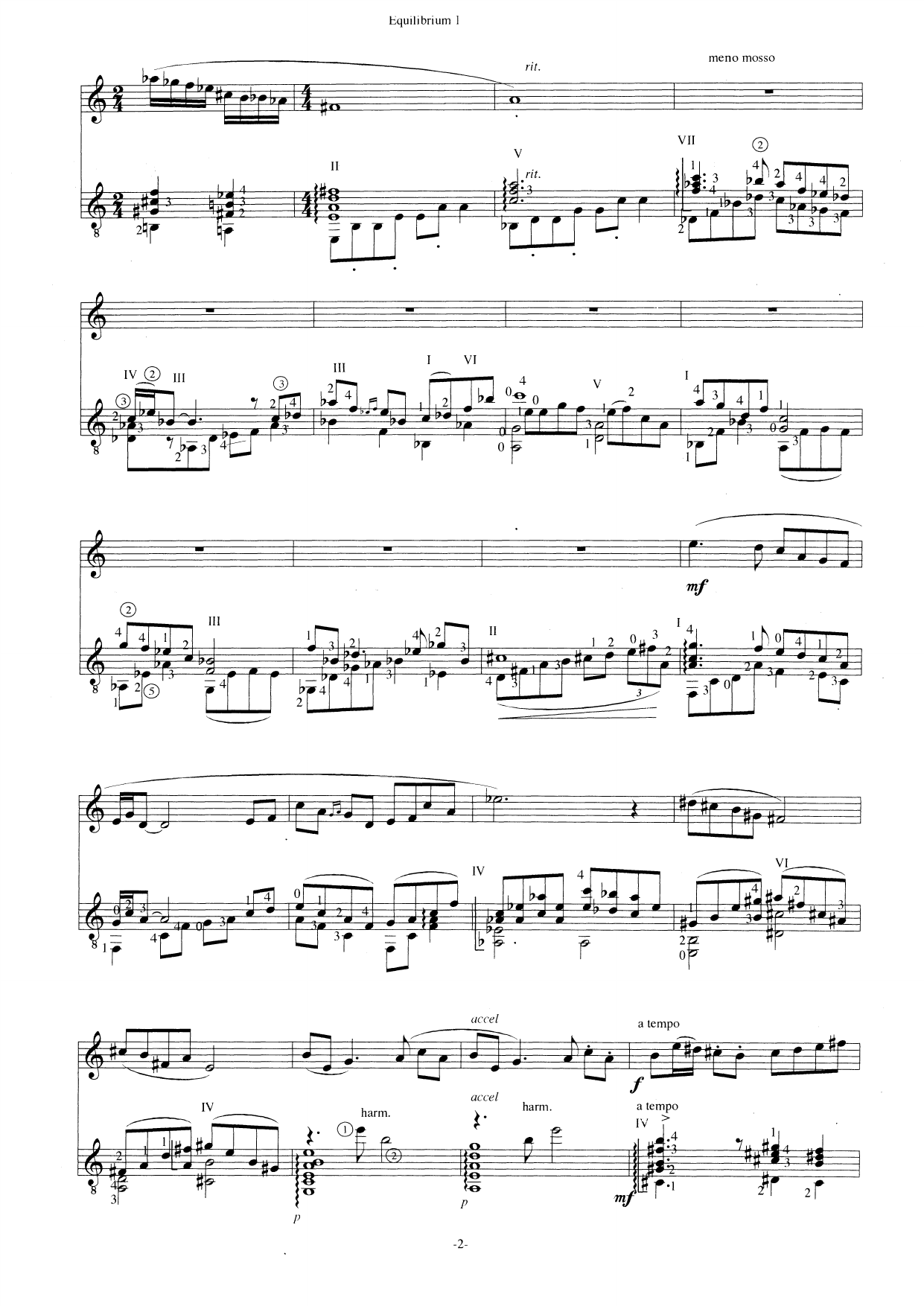 Equilibrium for Oboe & Guitar - Image 4