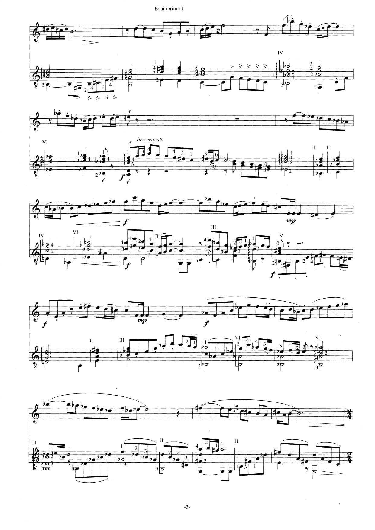 Equilibrium for Oboe & Guitar - Image 5