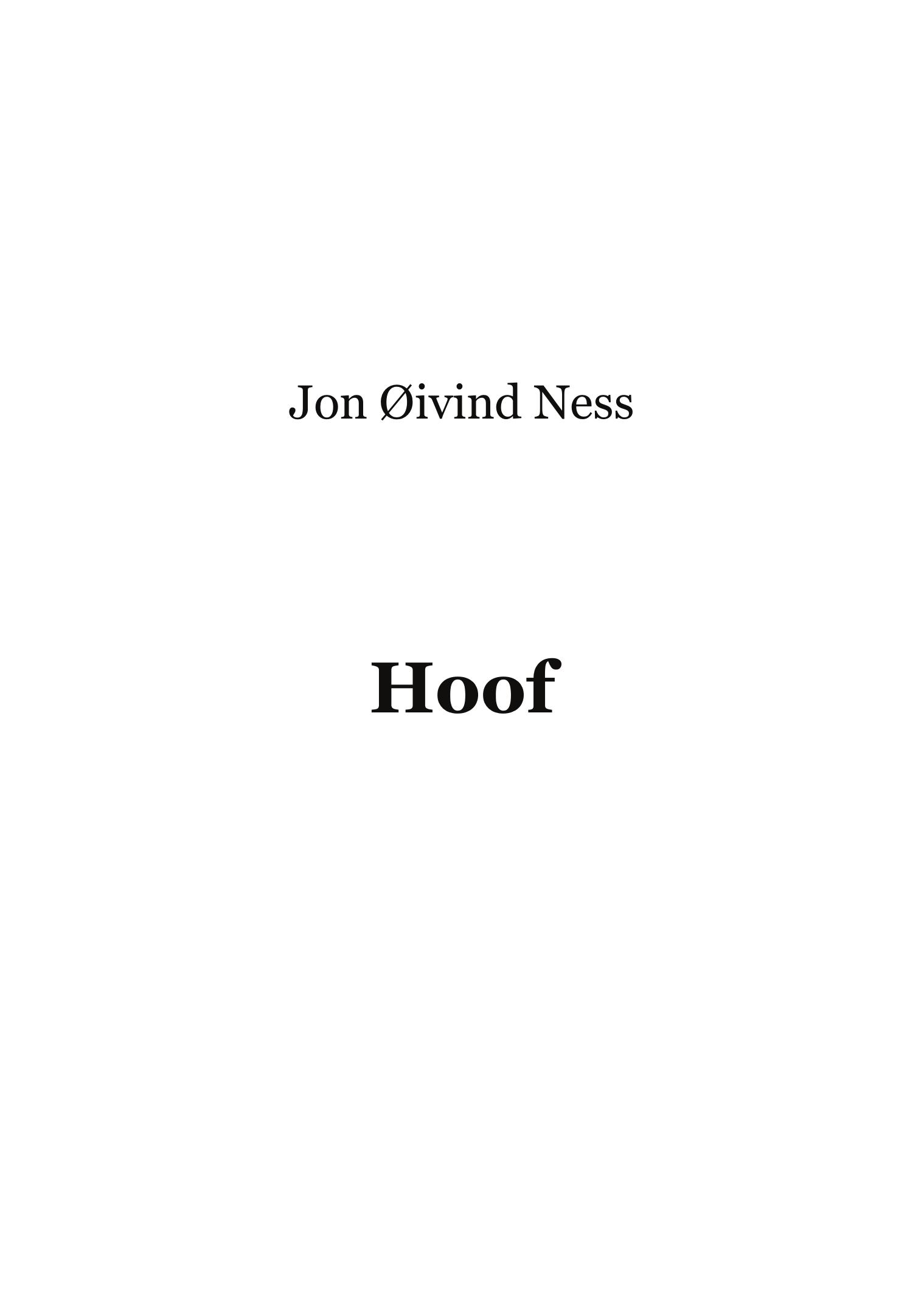 Hoof