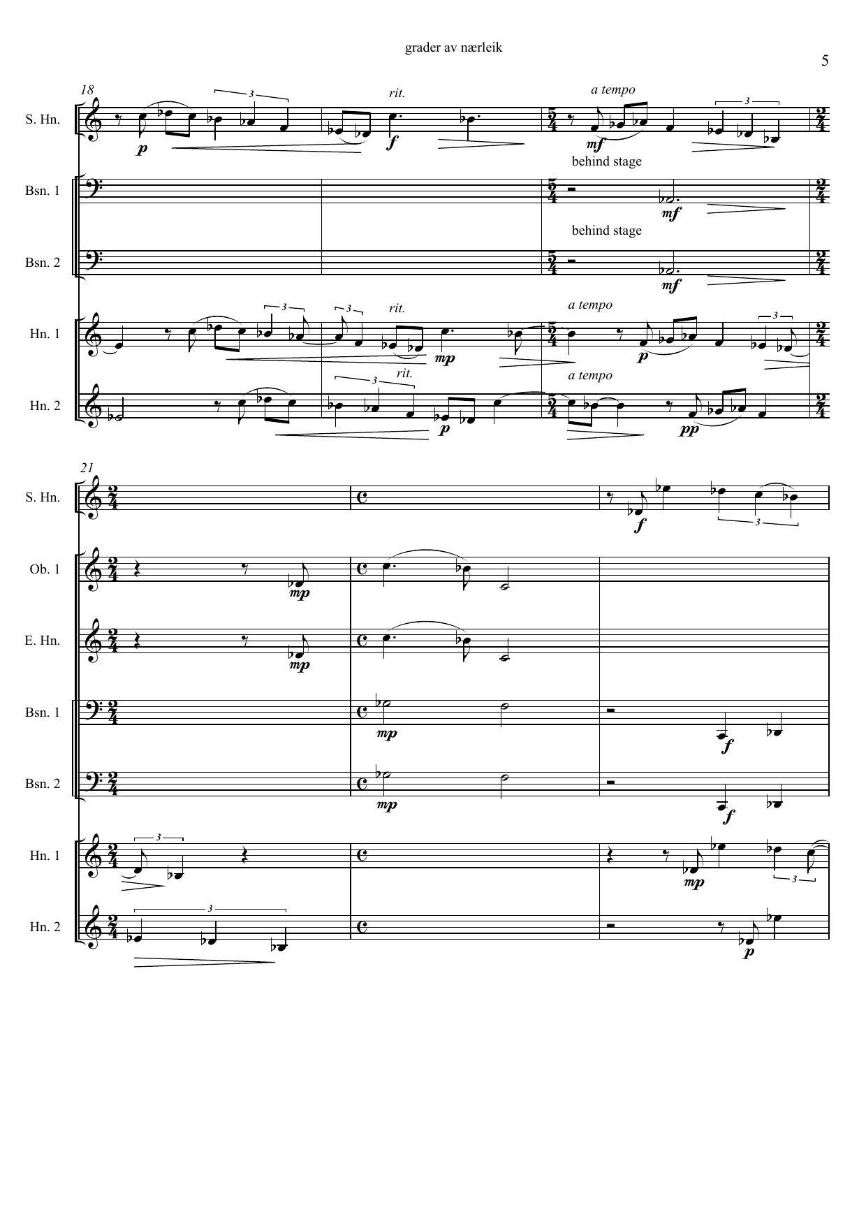 layers of nearness - concerto for horn and winds - Image 5