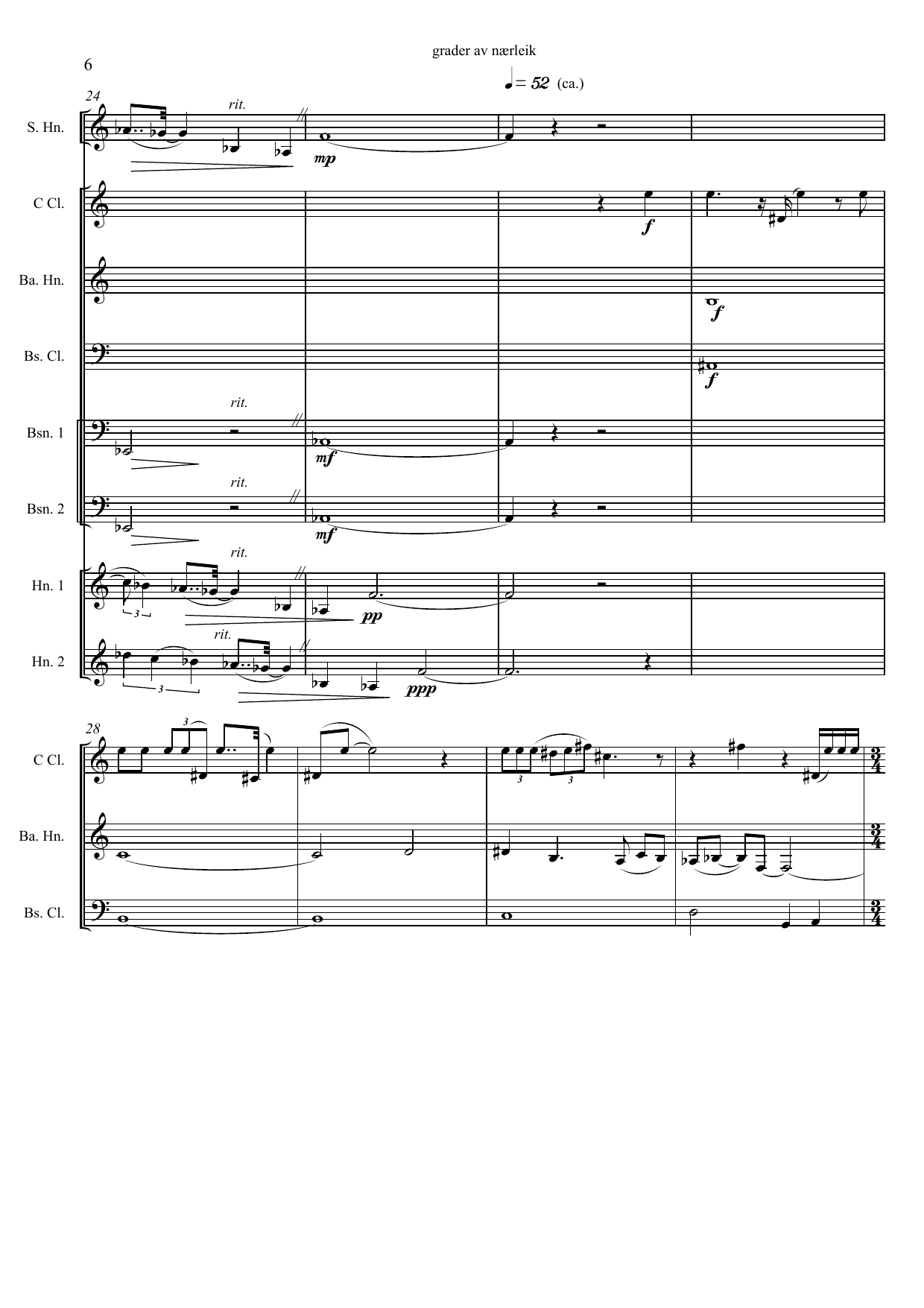 layers of nearness - concerto for horn and winds - Image 6