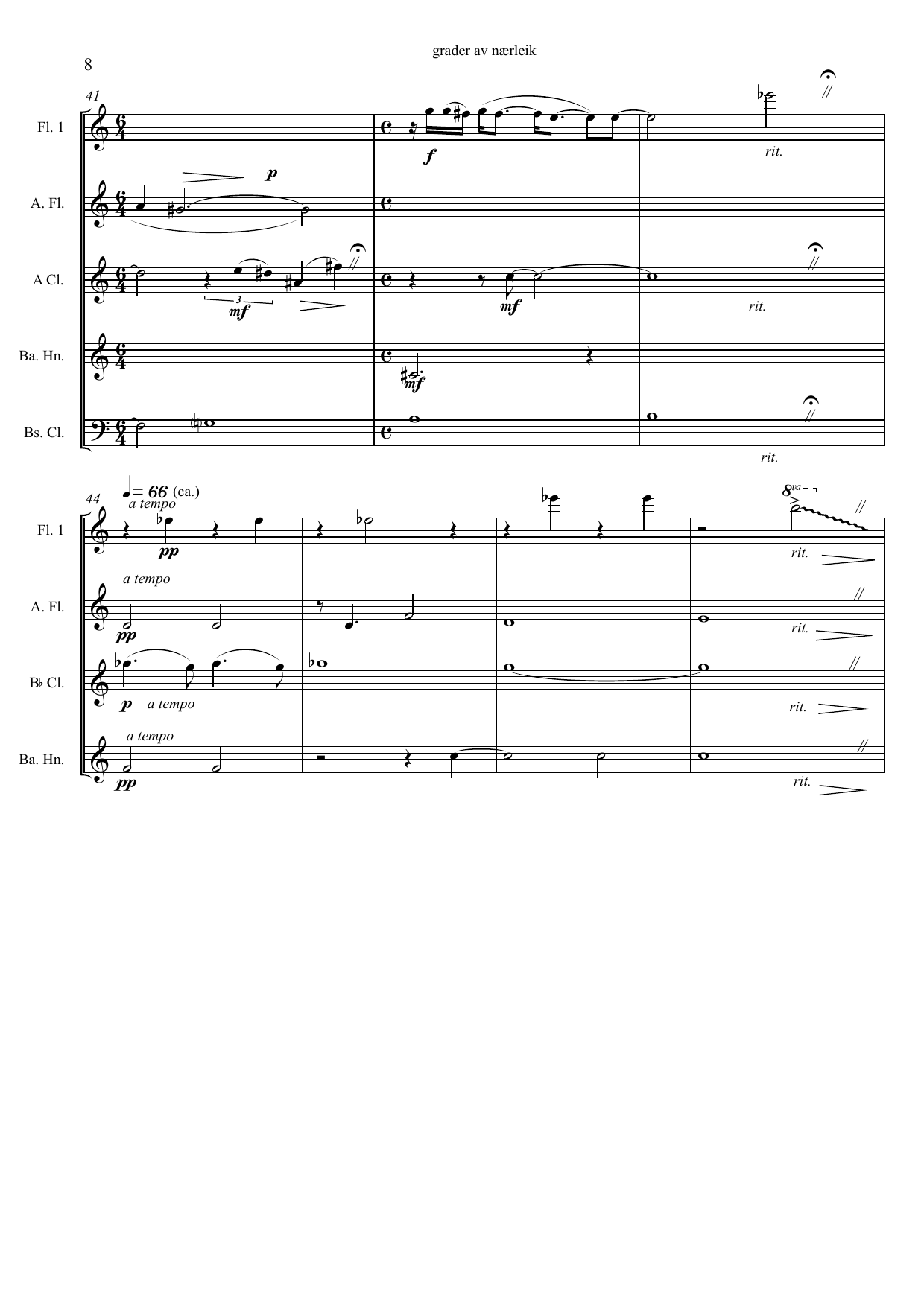 layers of nearness - concerto for horn and winds - Image 8
