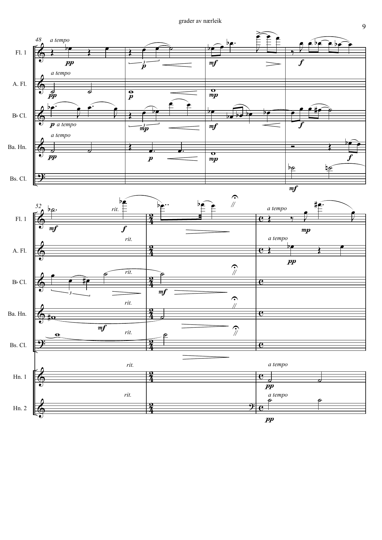 layers of nearness - concerto for horn and winds - Image 9