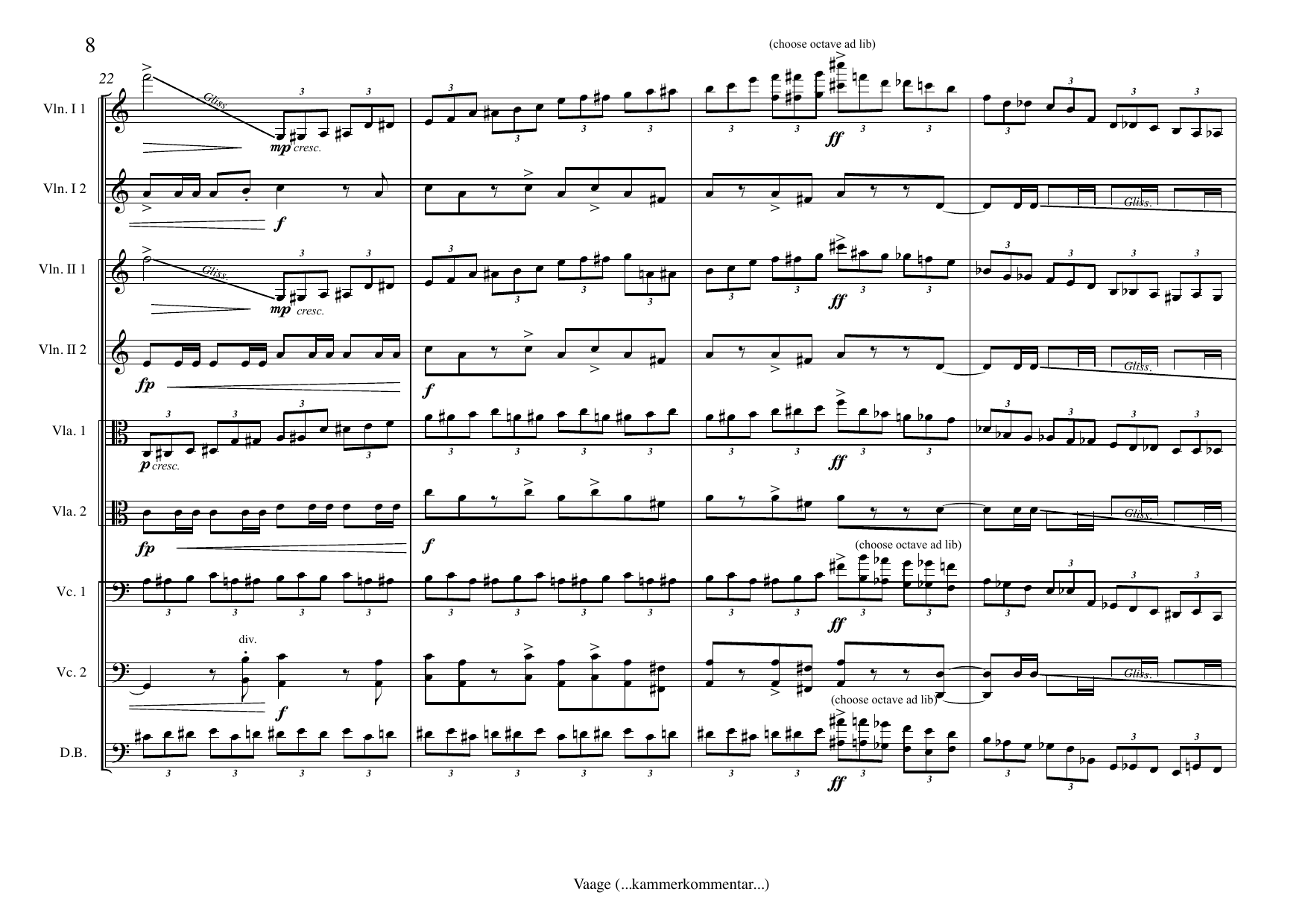 Chamber Comments II - For chamber orchestra - Image 8