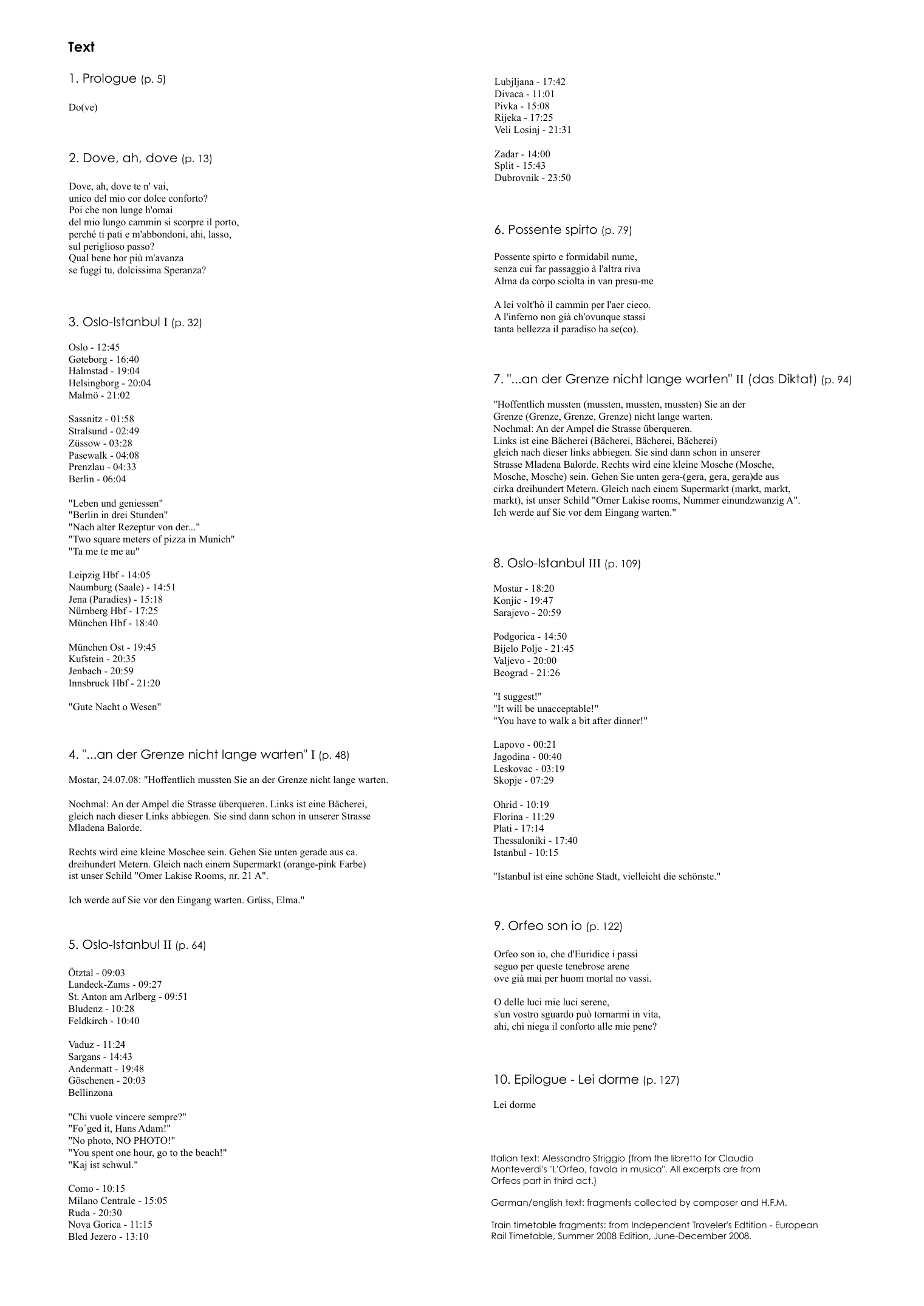 "Hoffentlich mussten Sie an der Grenze nicht lange warten" - For baritone and ensemble - Image 3