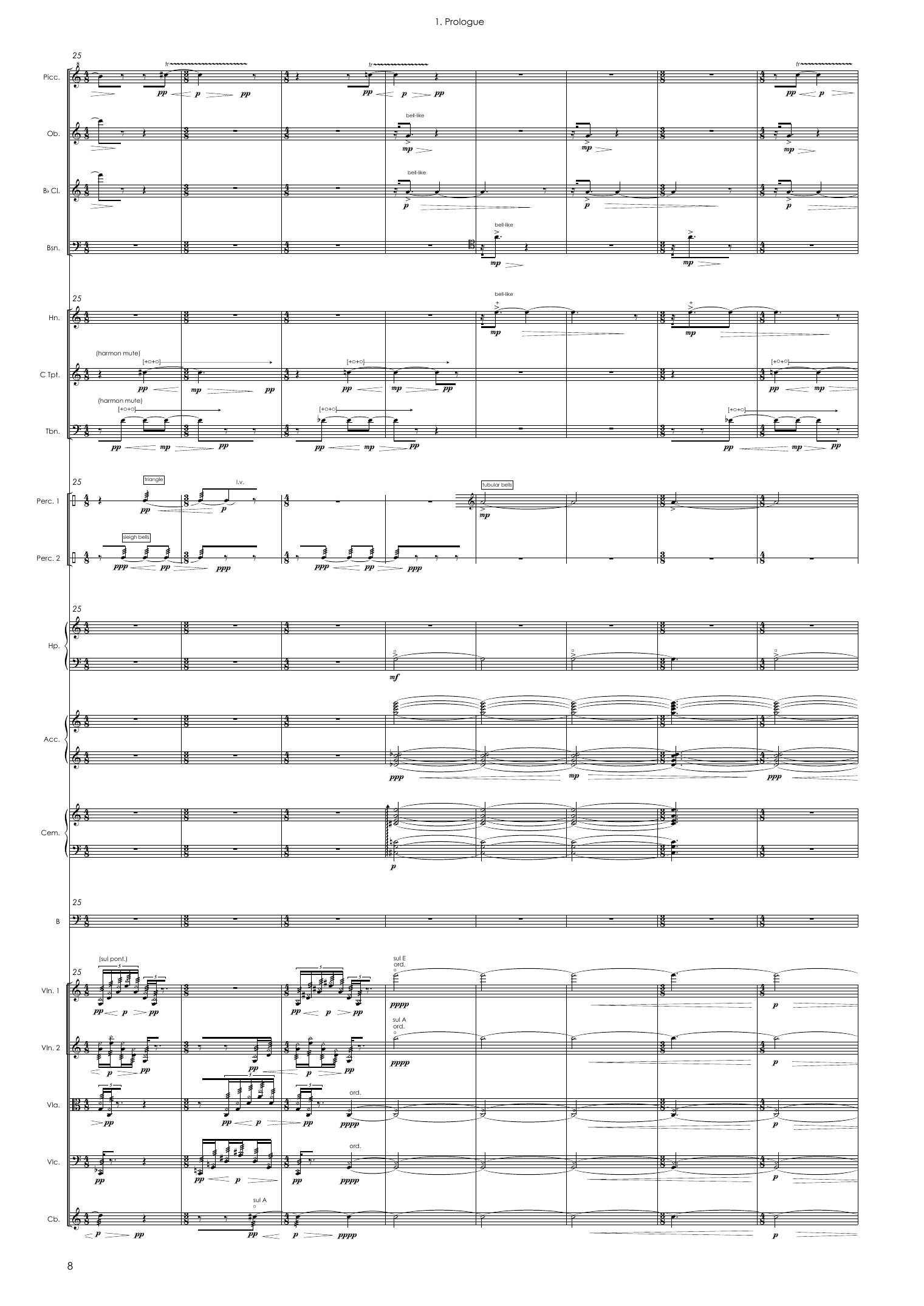 "Hoffentlich mussten Sie an der Grenze nicht lange warten" - For baritone and ensemble - Image 8