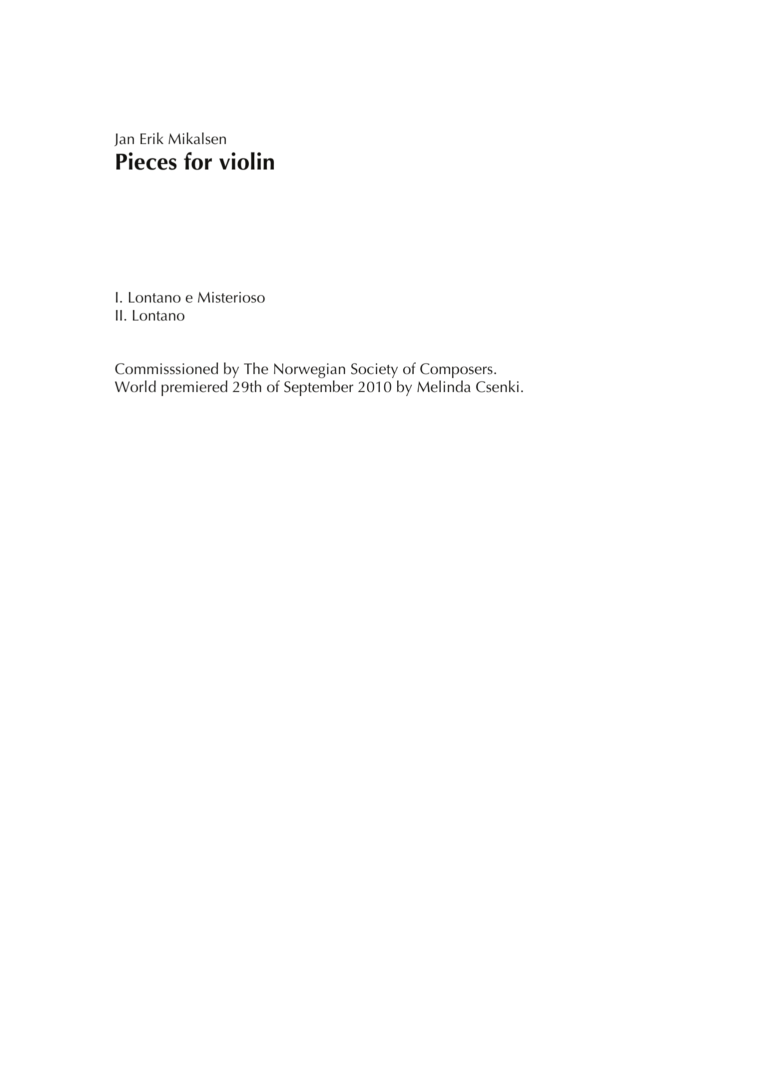 Pieces for Violin - Image 3