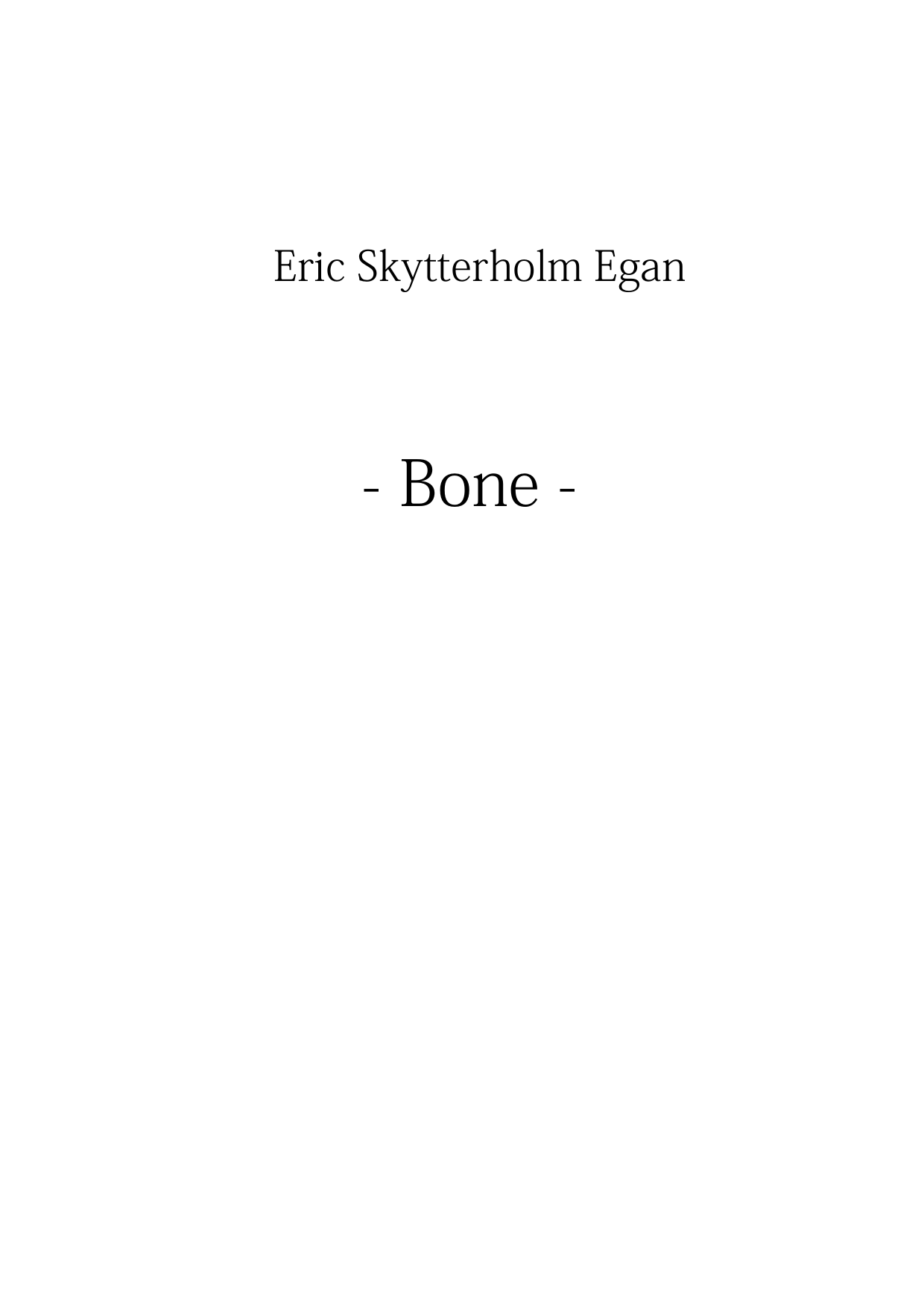 Bone