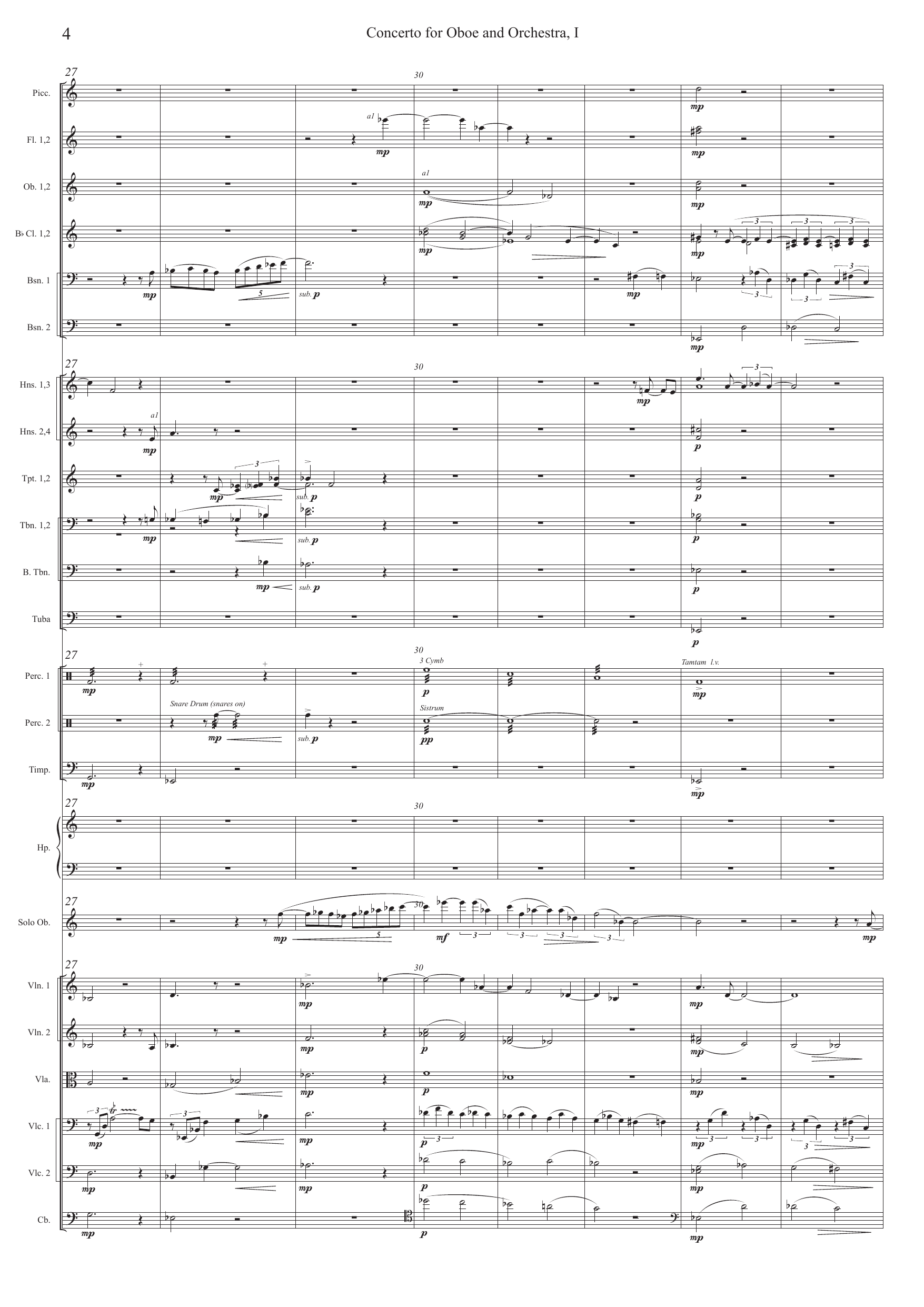 Concerto for Oboe and Orchestra, op. 89 - Image 6