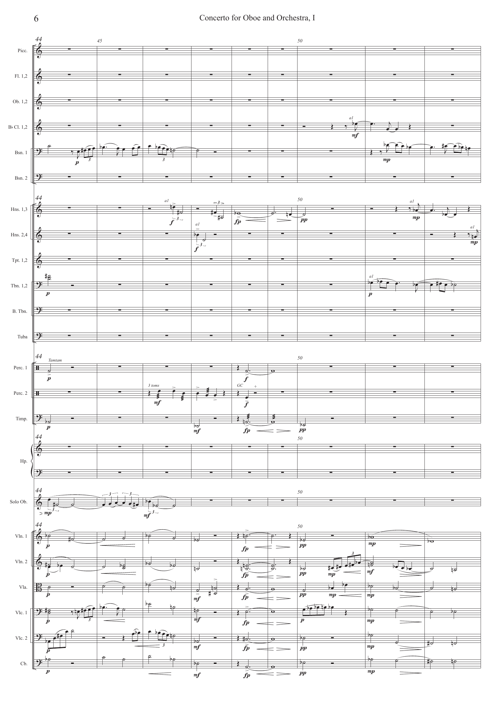 Concerto for Oboe and Orchestra, op. 89 - Image 8