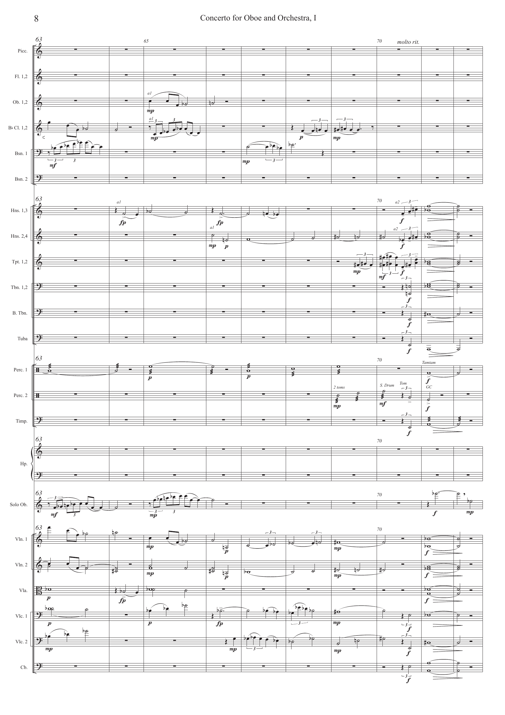 Concerto for Oboe and Orchestra, op. 89 - Image 10