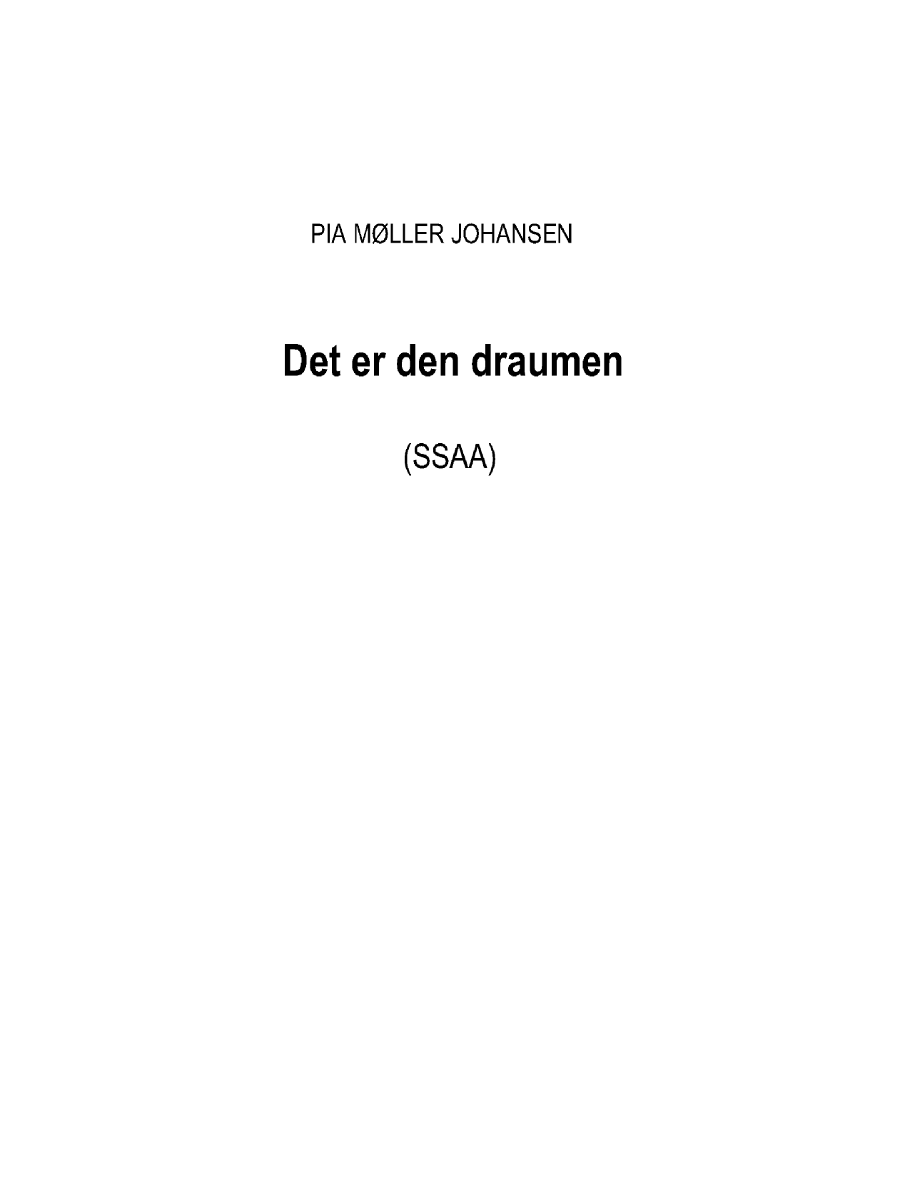 Det er den draumen