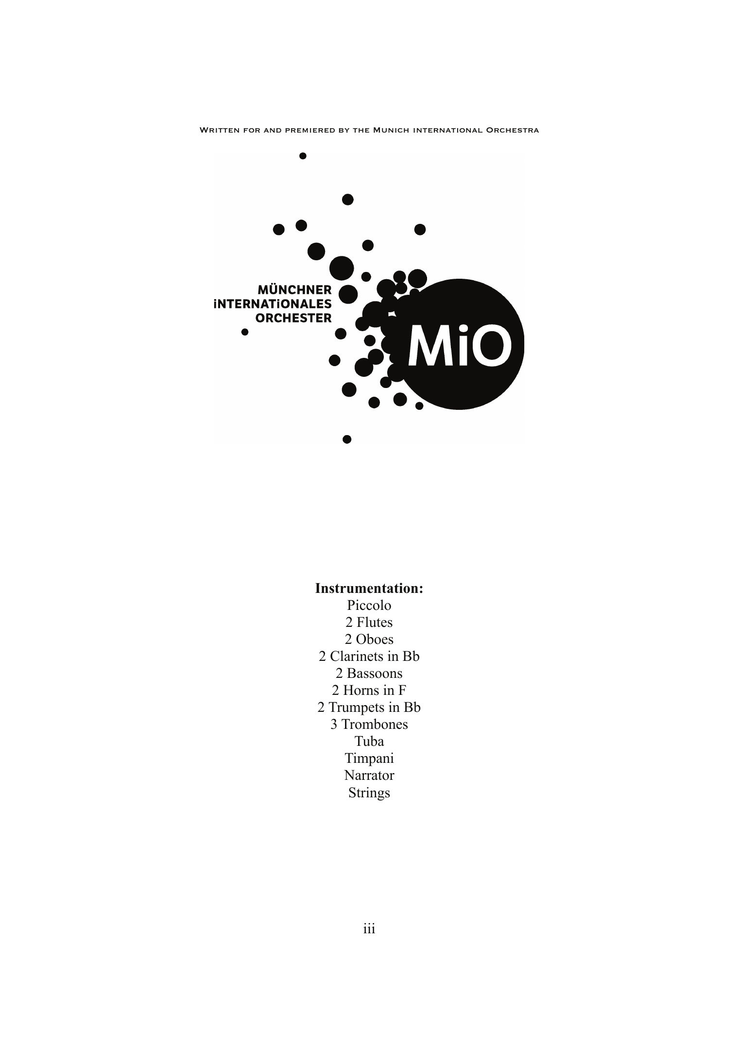 Rommet mellom ordene - For Narrator and Orchestra - Image 3