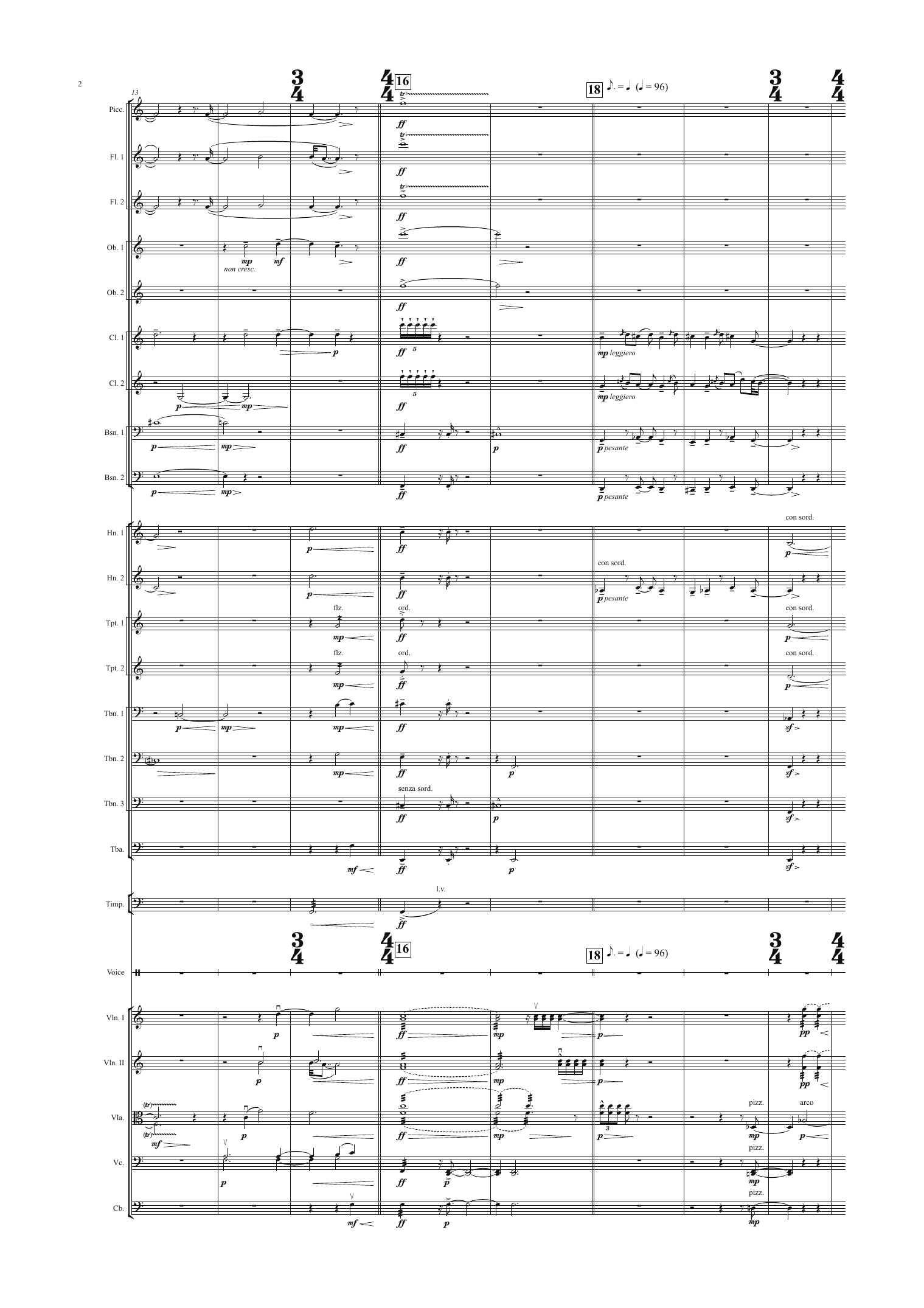 Rommet mellom ordene - For Narrator and Orchestra - Image 8