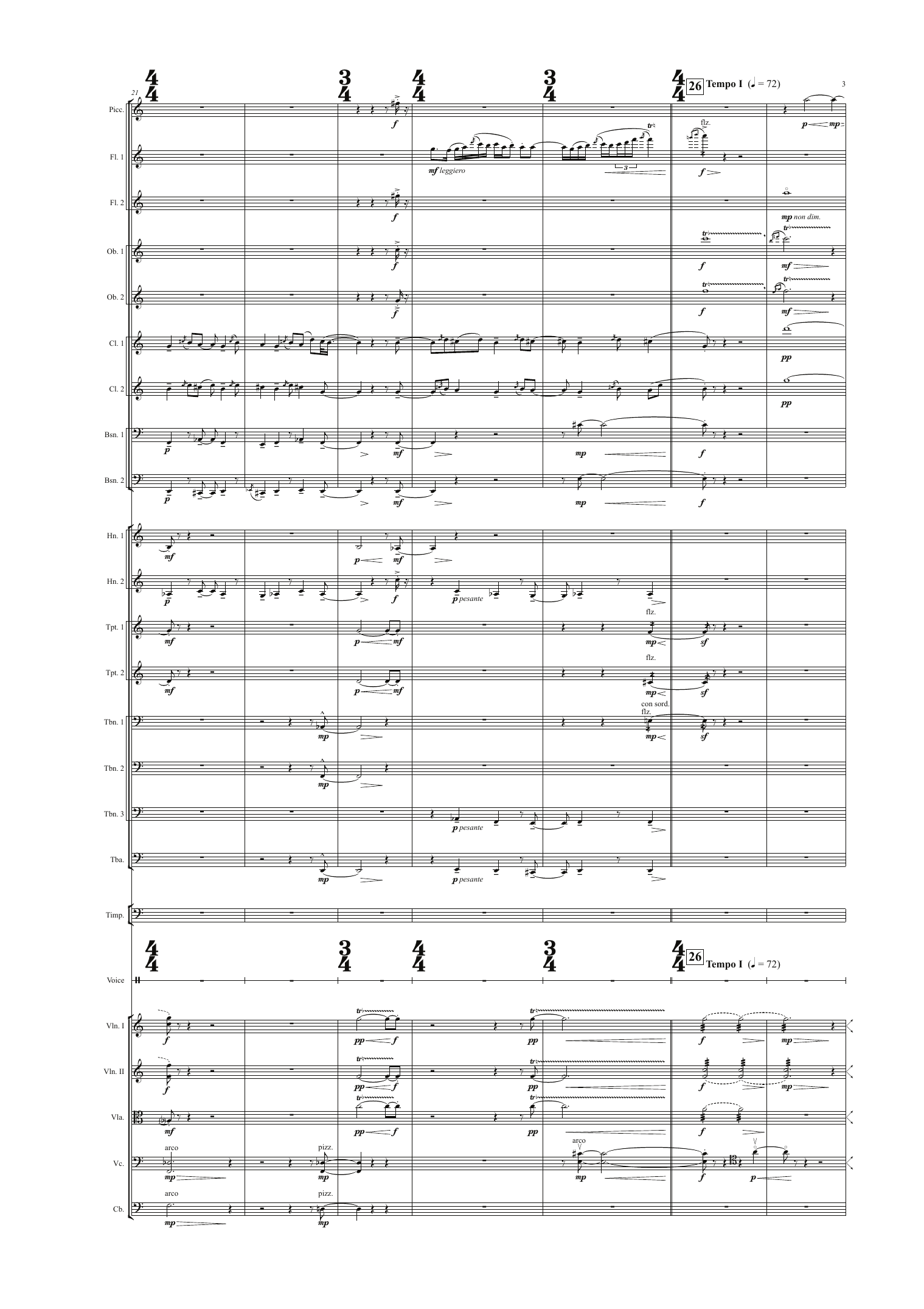 Rommet mellom ordene - For Narrator and Orchestra - Image 9