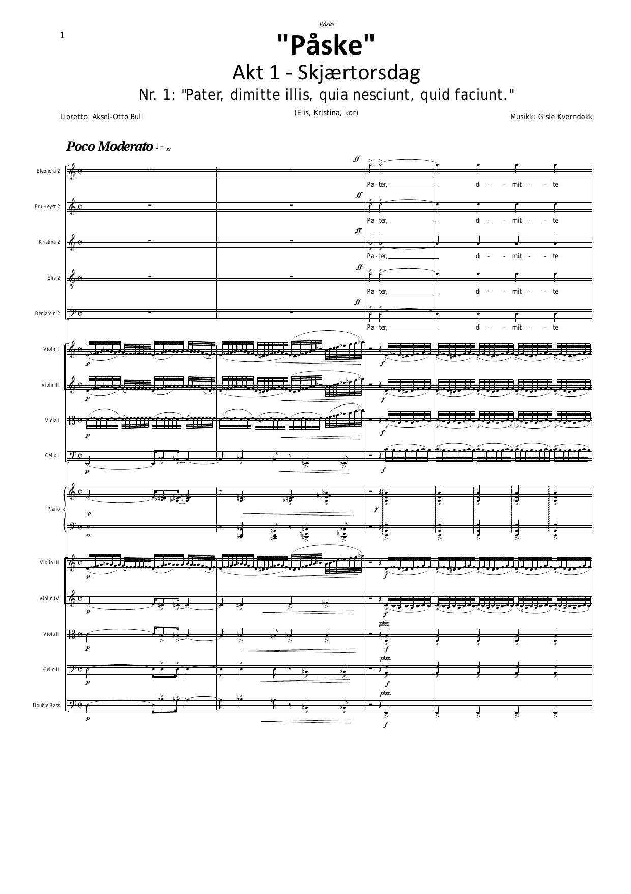 Påske - En kammeropera - Bilde 5