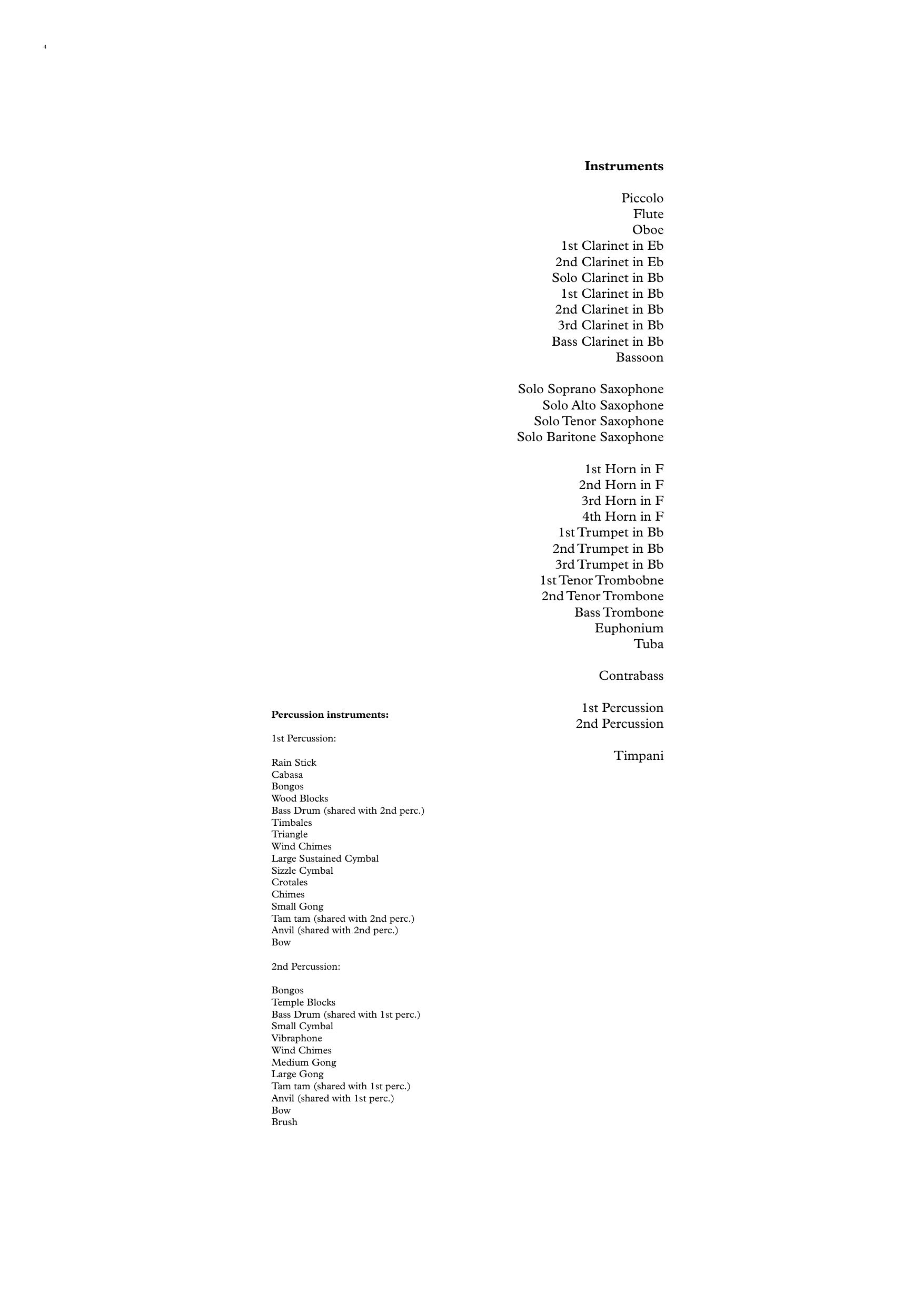 The Absence of Nothingness - For saxophone quartet and concert band - Image 4