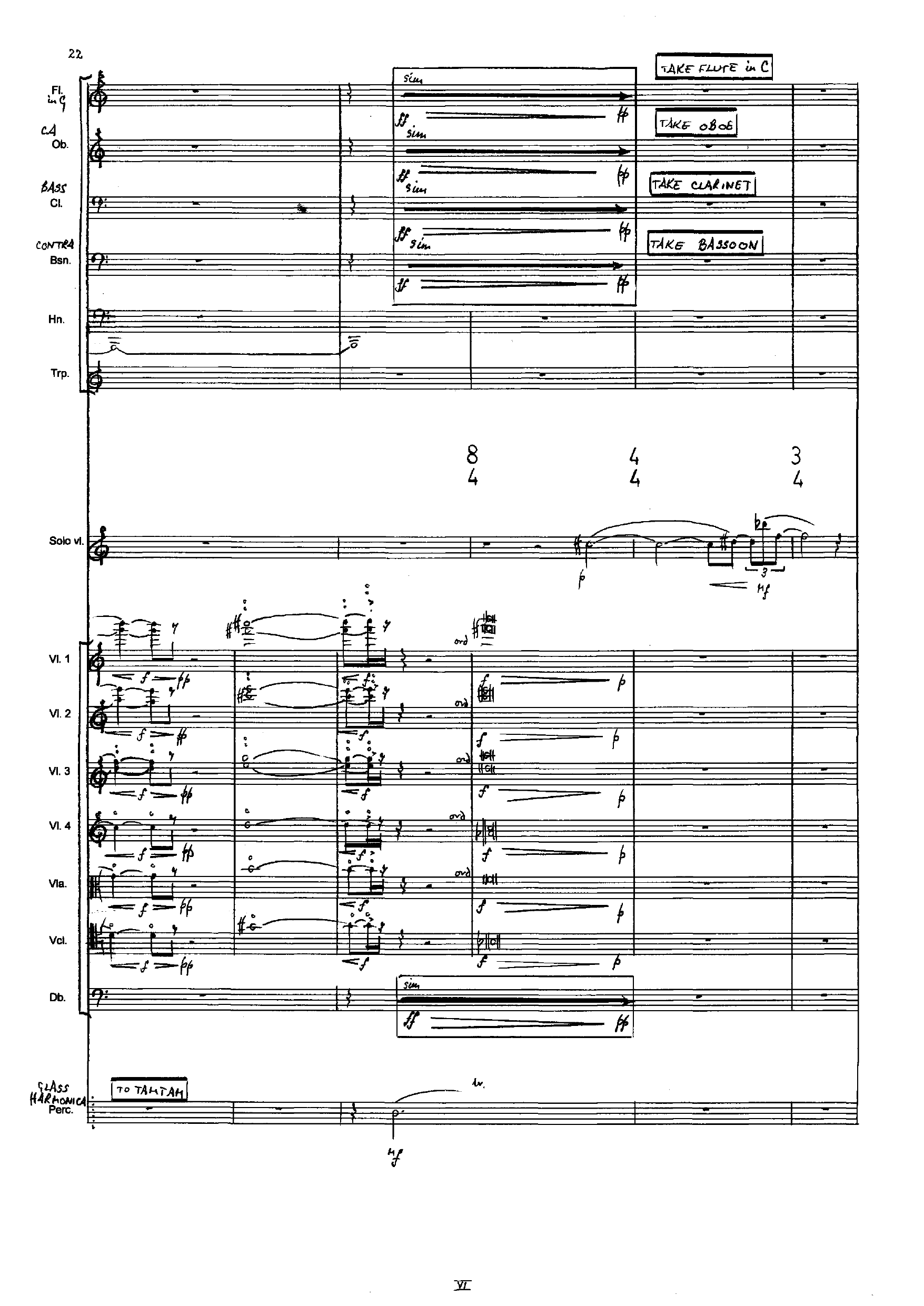 Bite the Dog II - Concerto for Violin and Chamber Orchestra - Image 8