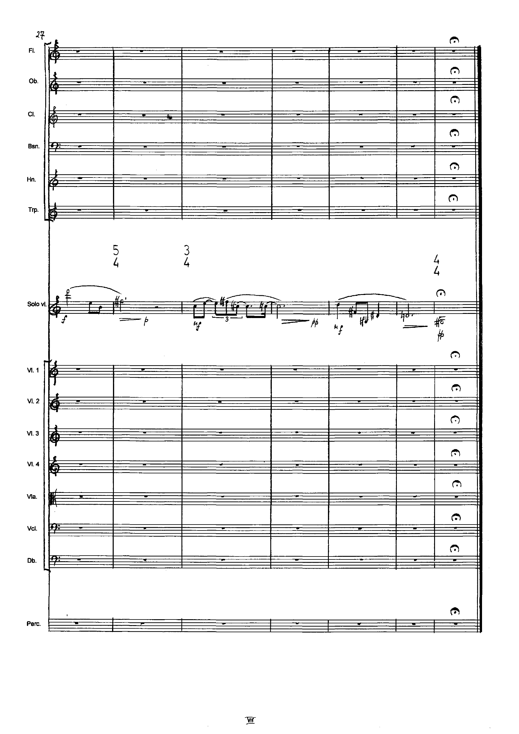 Bite the Dog II - Concerto for Violin and Chamber Orchestra - Image 9