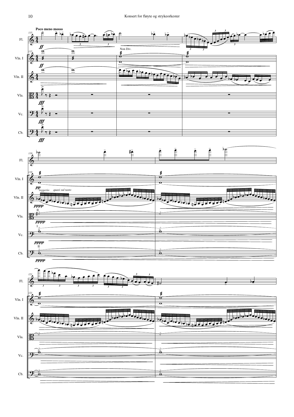 Concerto  for Flute & String Orchestra, Op. 102 - Image 10