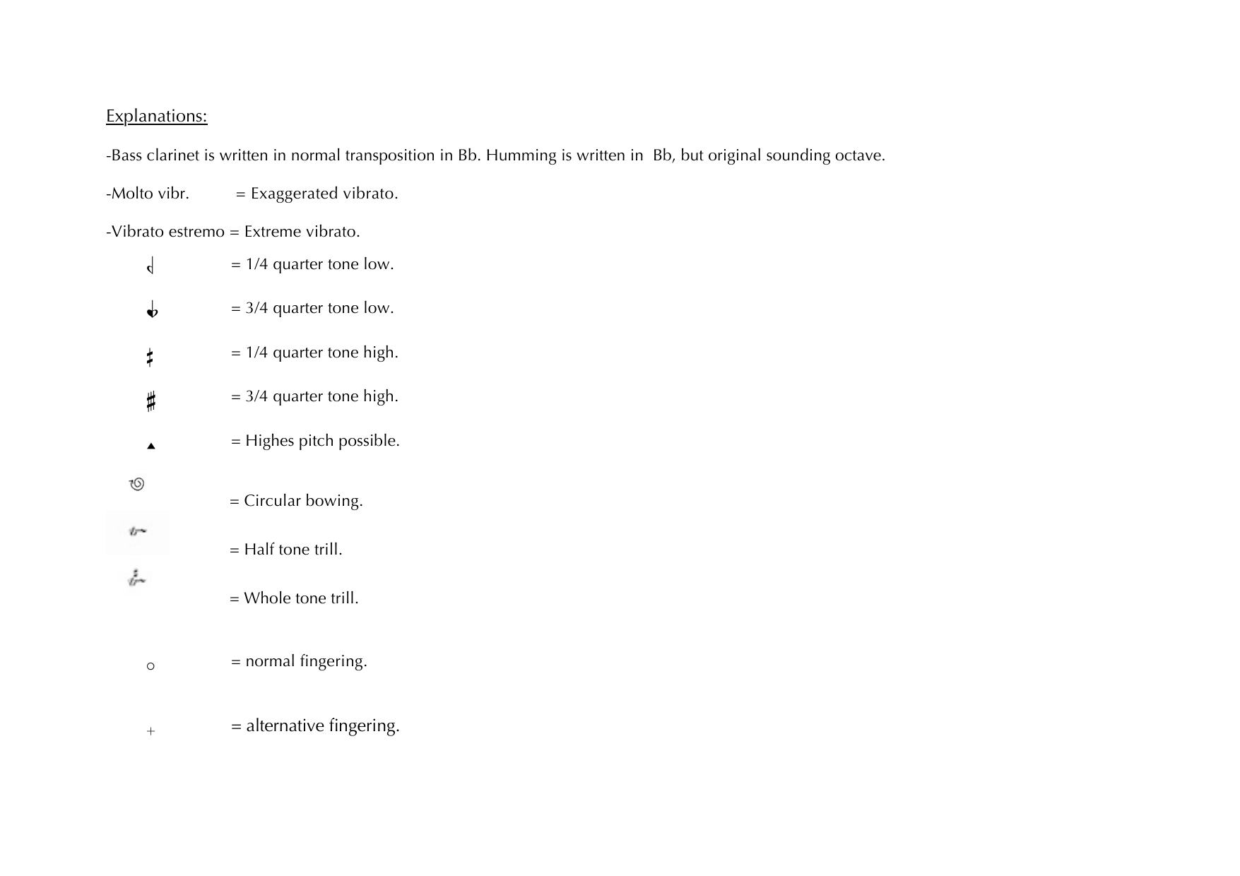 Songs for bass clarinet and string quartet - Image 5