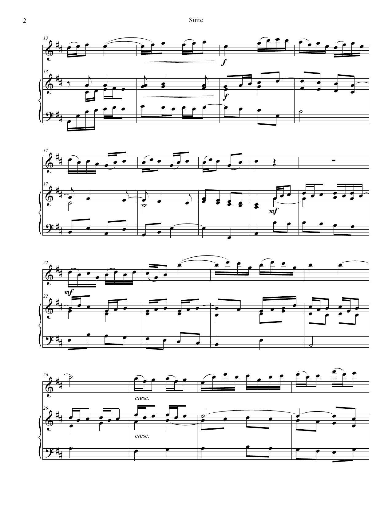 Suite for Flute and Piano - Image 4