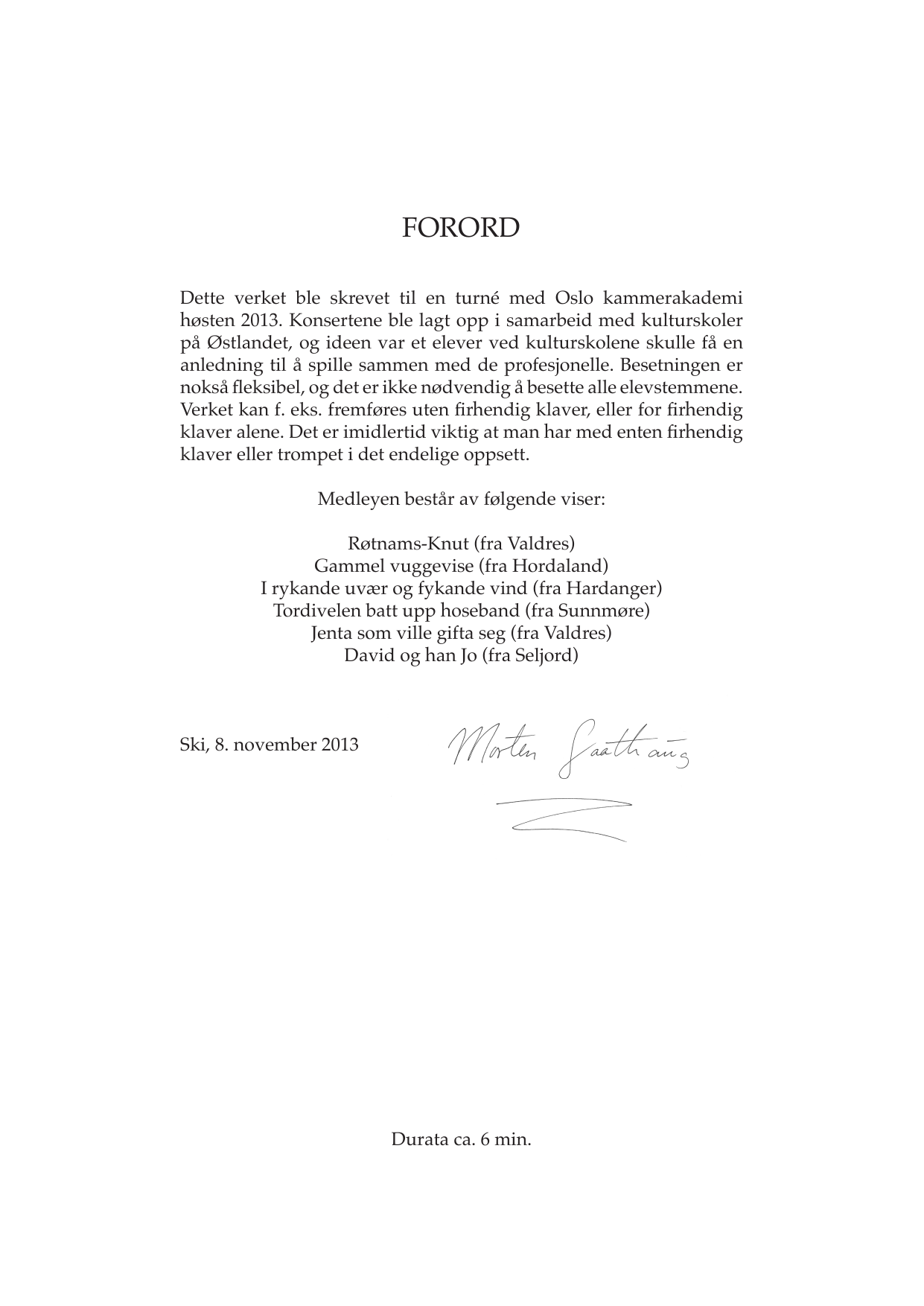 Land og strand rundt - En folketone-medley for fem elevsolister, firhendig klaver og blåsekvintett - Image 3