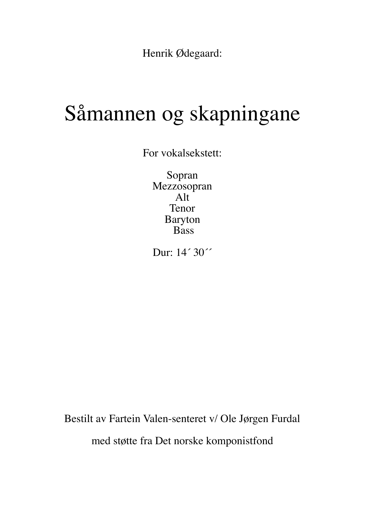 Såmannen og skapningane