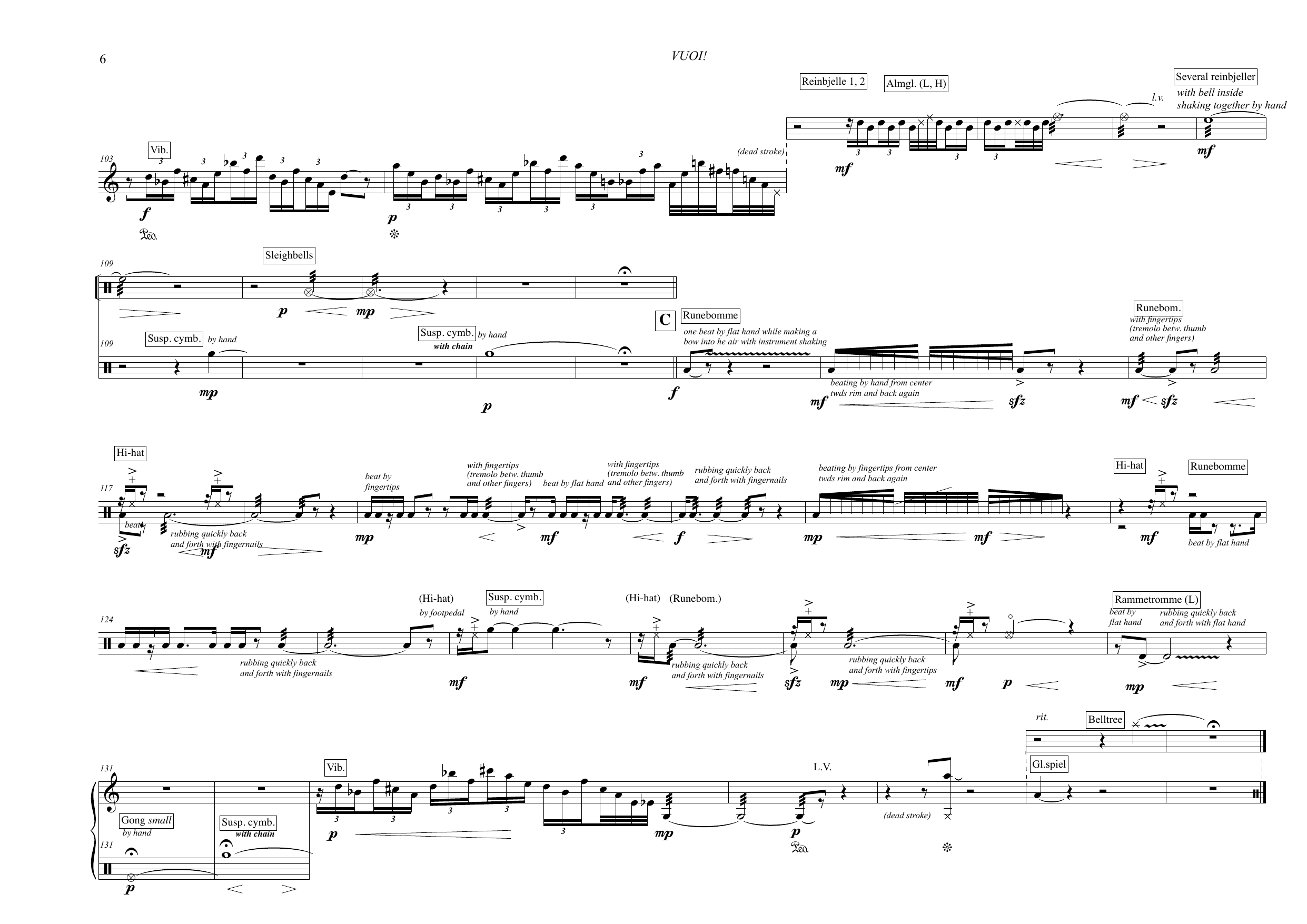 Vuoi! - For percussion solo - Image 6