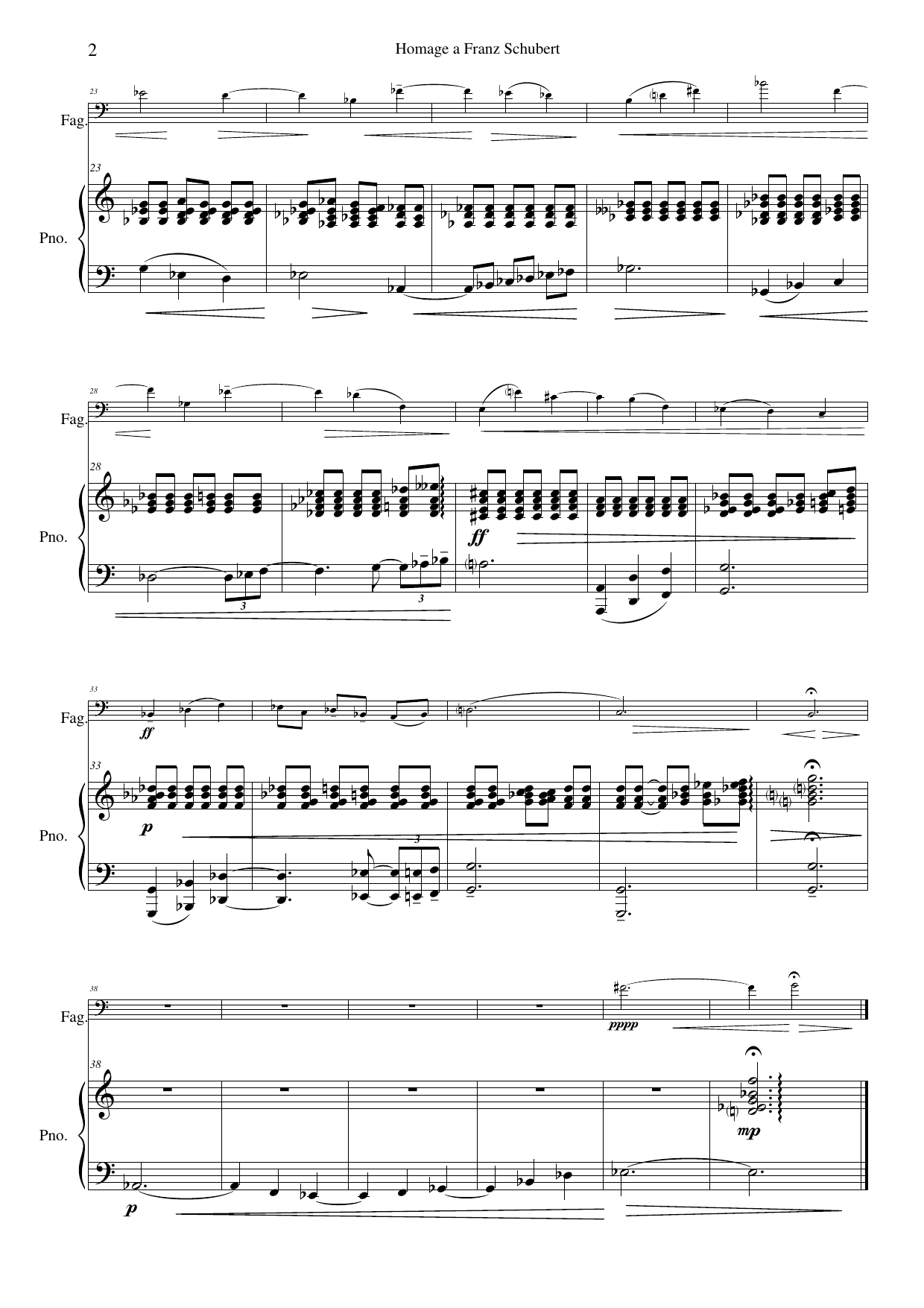 Miniatyrsuite for fagott & klaver, op. 108b - Image 7