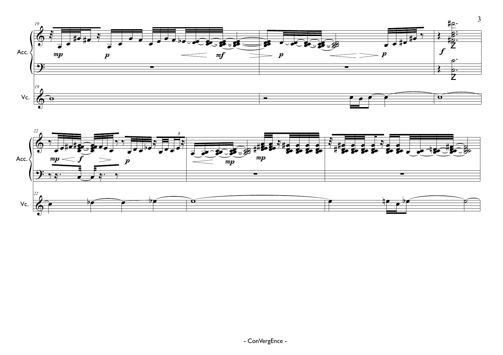 ConVergEnce - For accordeon & cello - Image 7