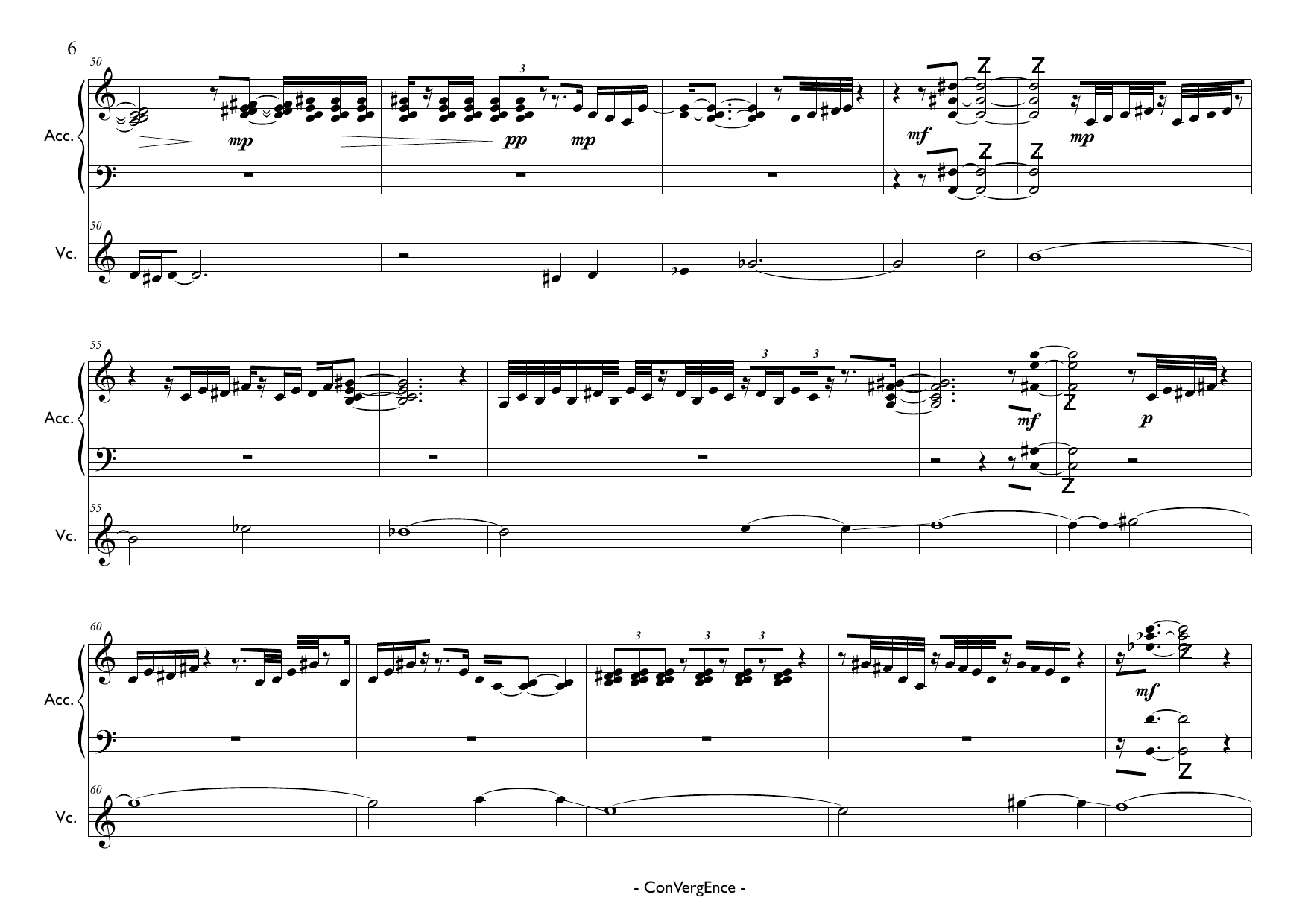 ConVergEnce - For accordeon & cello - Image 10