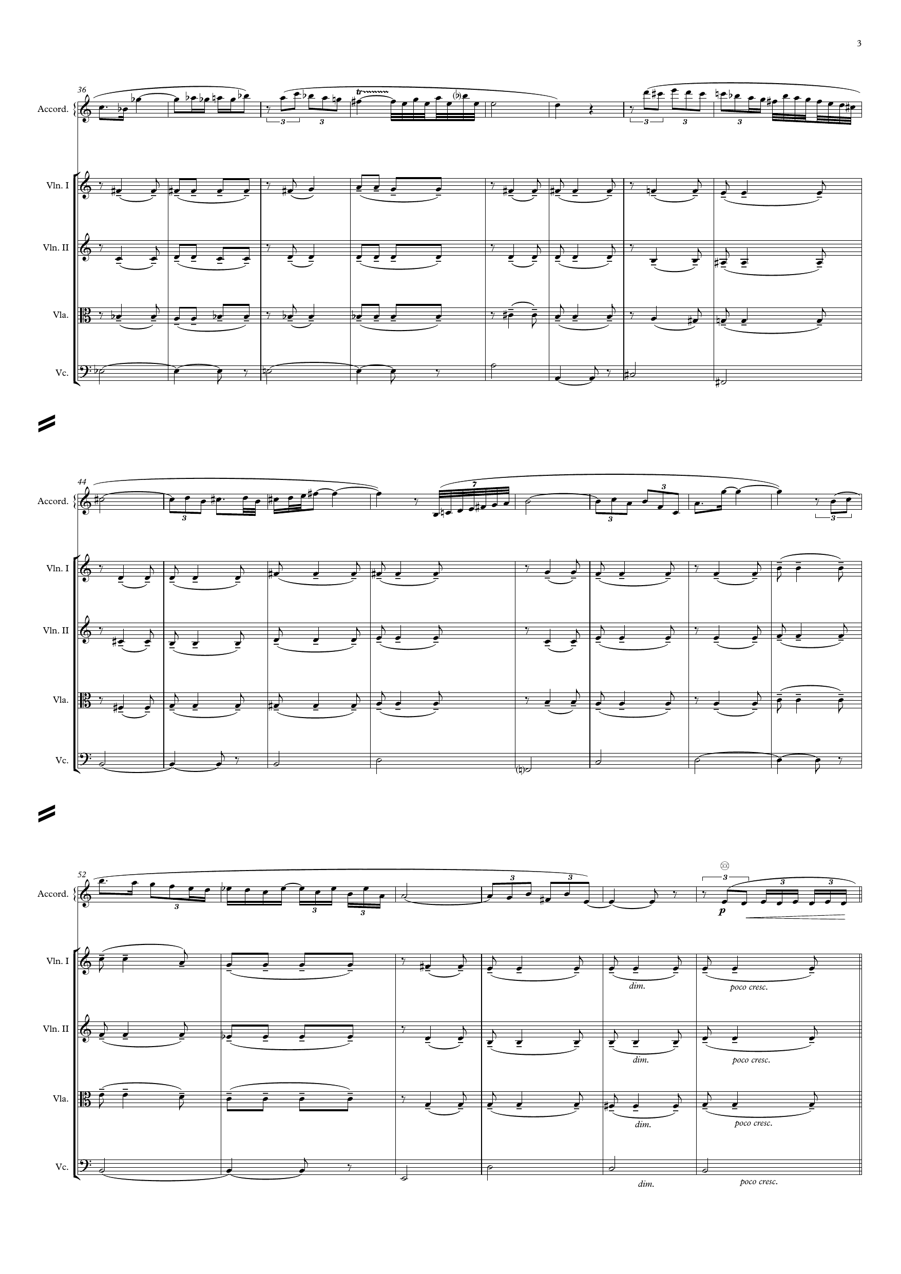 Camino del sur - For accordion and orchestra - Bilde 7