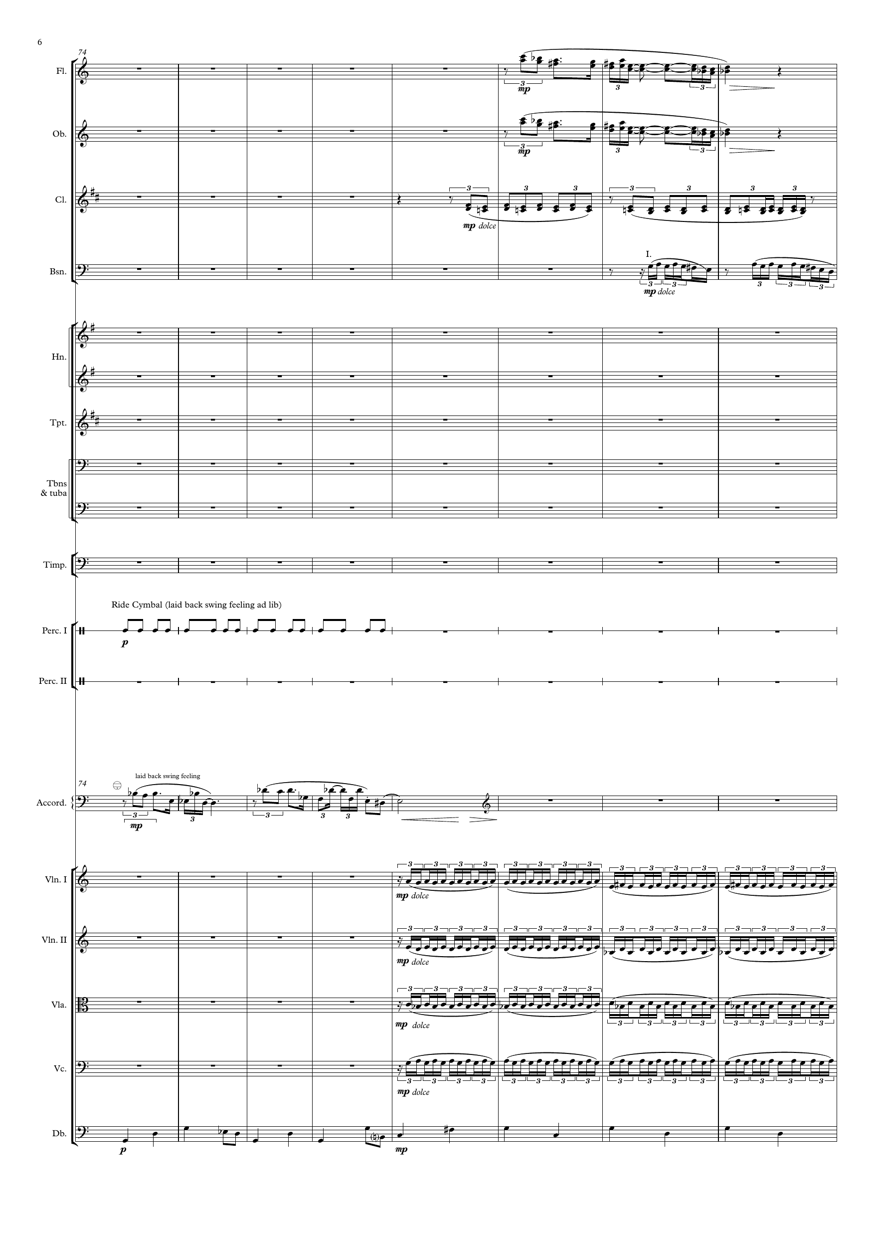 Camino del sur - For accordion and orchestra - Bilde 10
