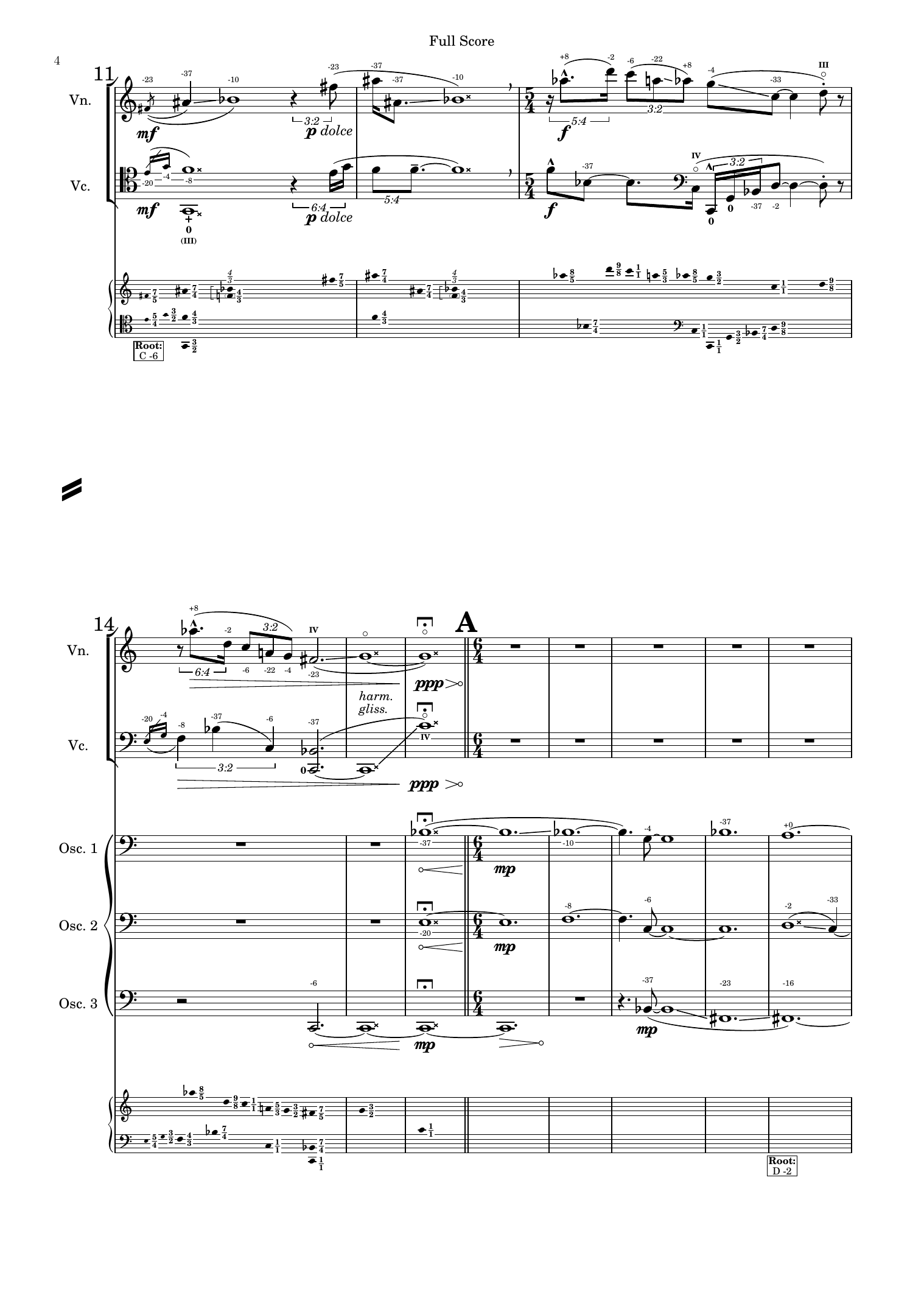 (Un)stable Equilibria - For violin, violoncello and electronics - Image 4