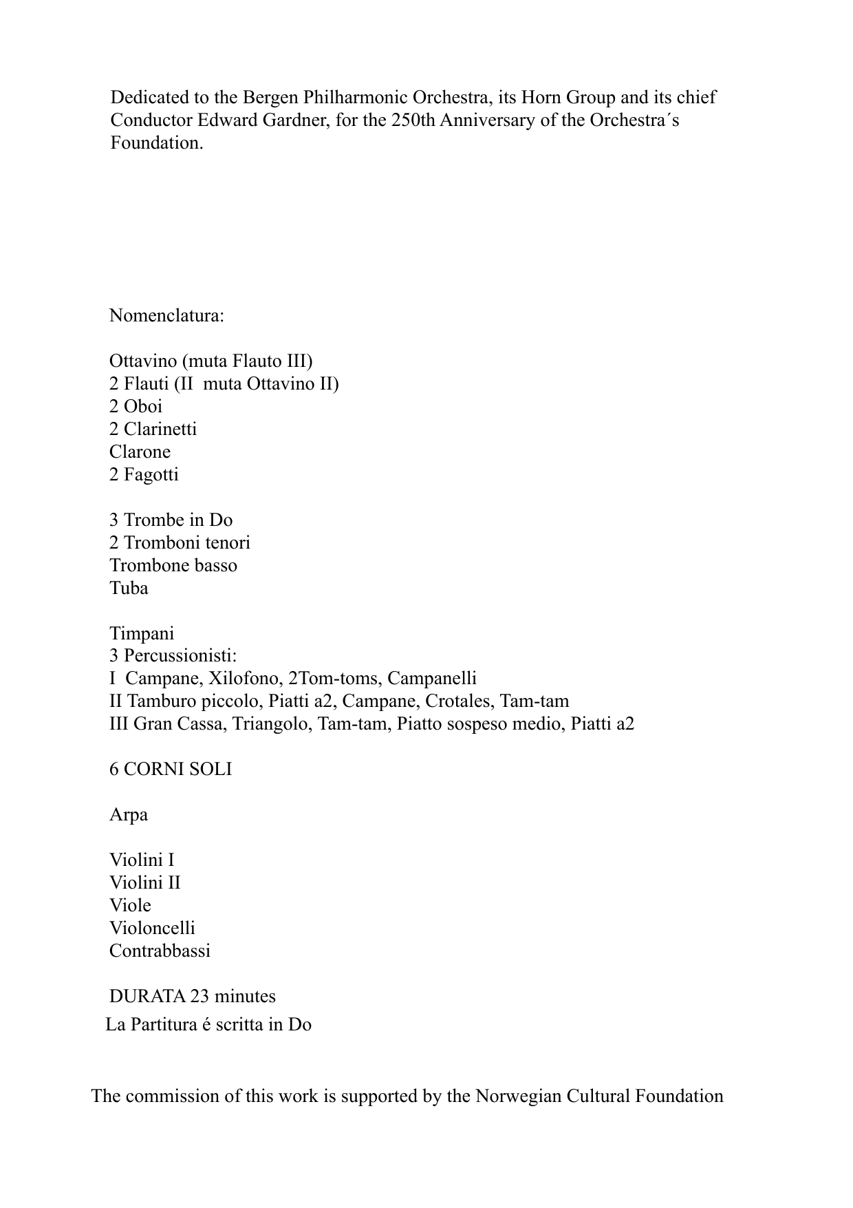 Horns in Landscape - Three Historical Pieces for Six Horns and Orchestra, op. 118 - Image 2