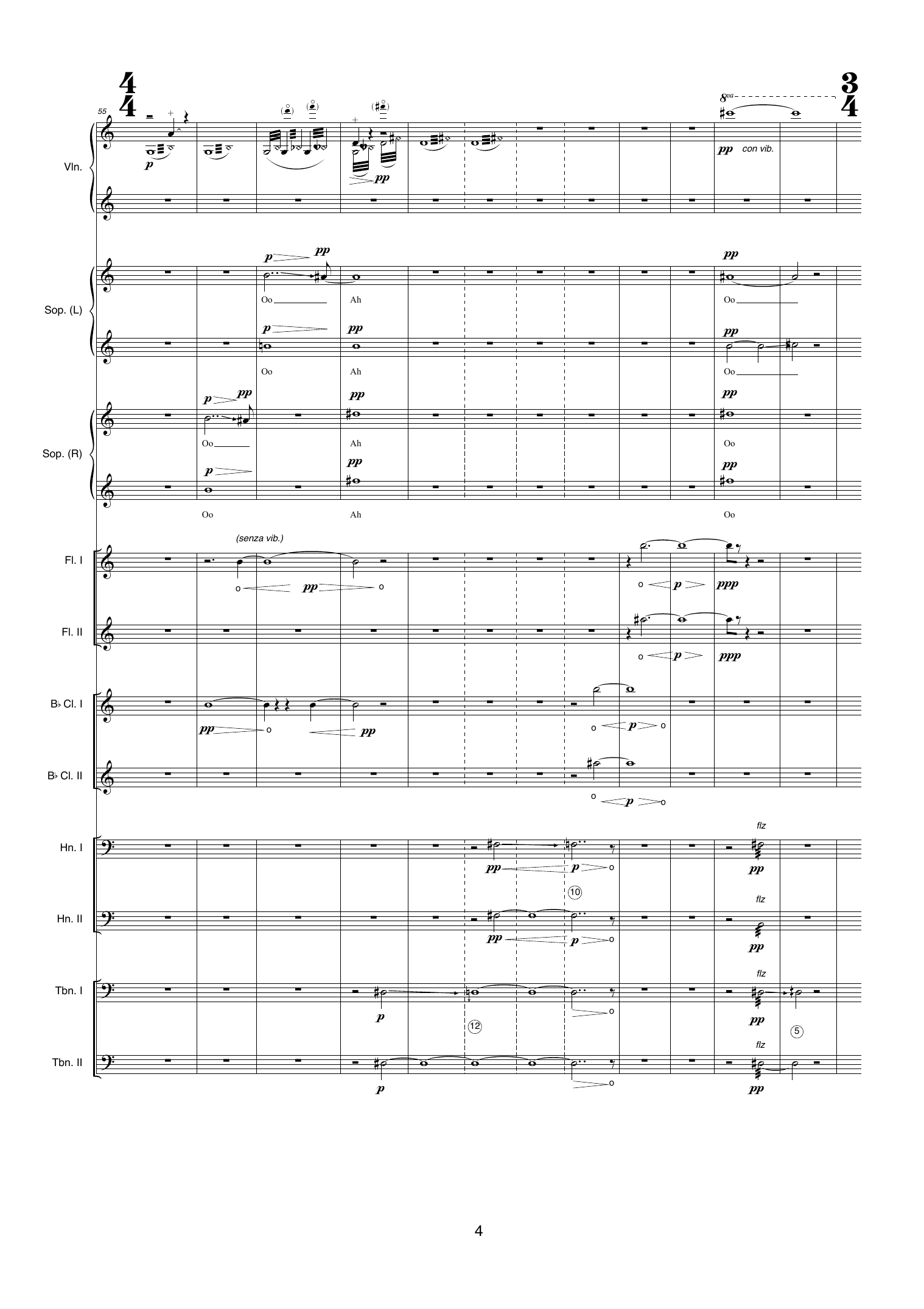 Man is Exhaled Breath - Concerto for violin, ensemble & singers - Bilde 8