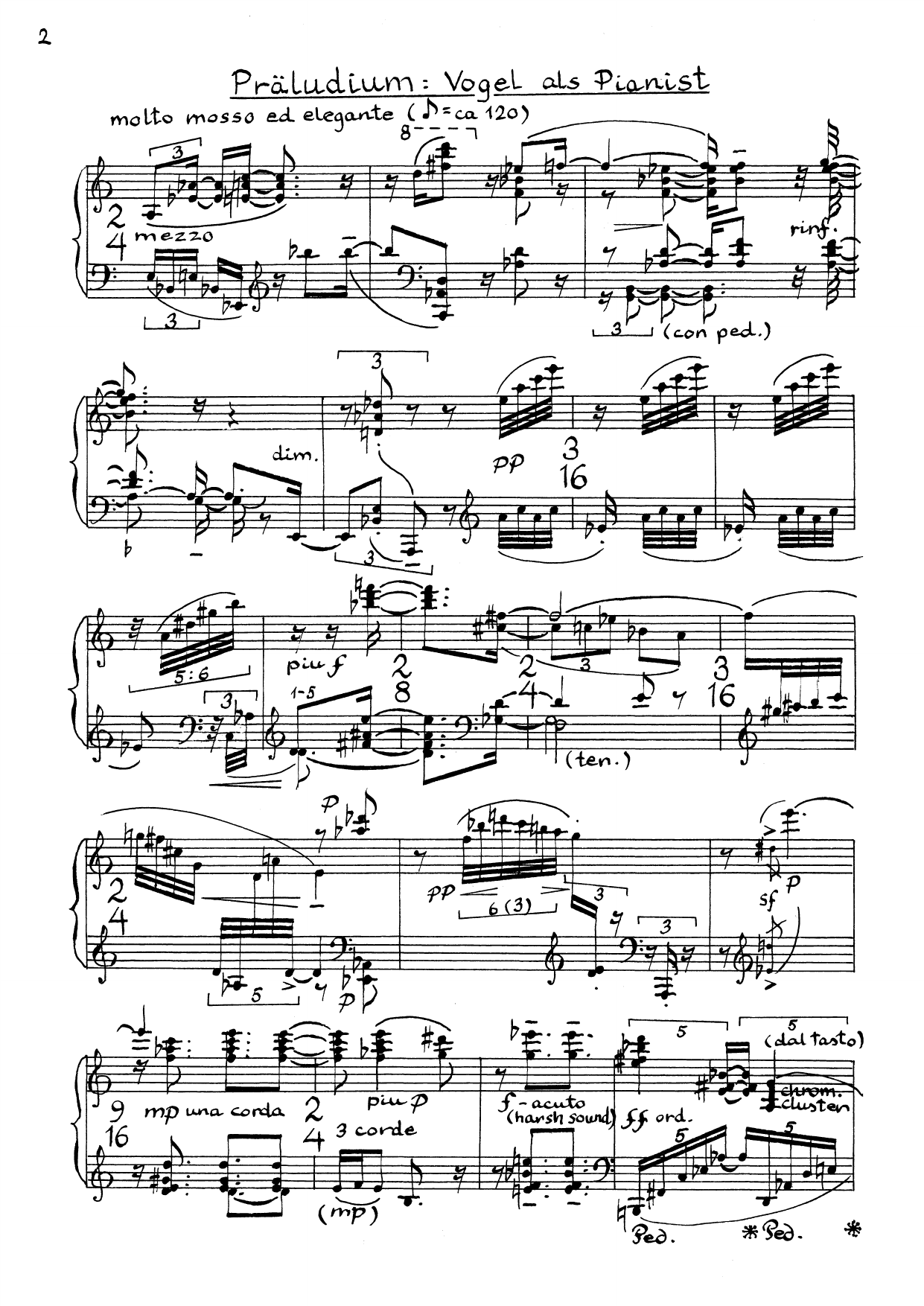 Ludier og fugler - Korte stykker for to- og firhendigpiano - Image 4