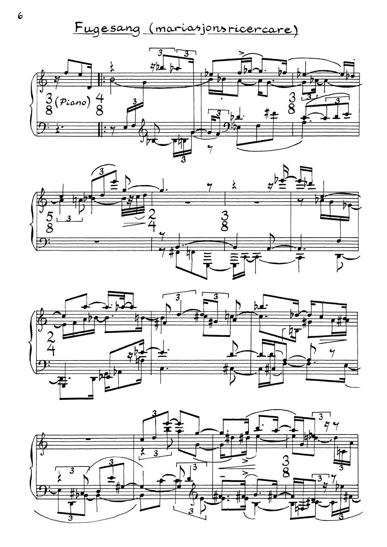 Ludier og fugler - Korte stykker for to- og firhendigpiano - Image 8