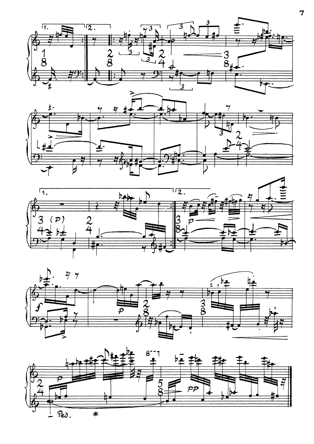 Ludier og fugler - Korte stykker for to- og firhendigpiano - Image 9