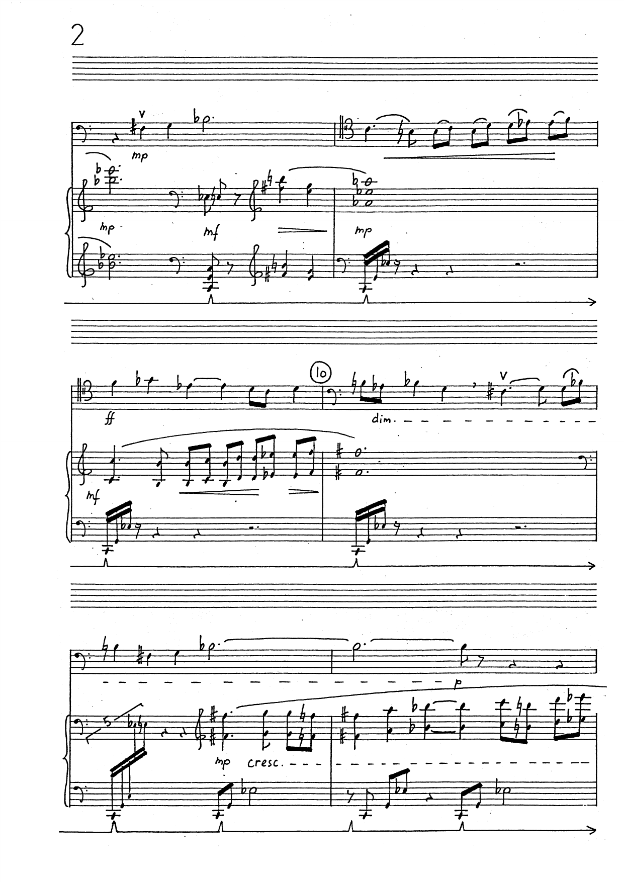 Poem - for cello og piano, op. 83 b - Image 4