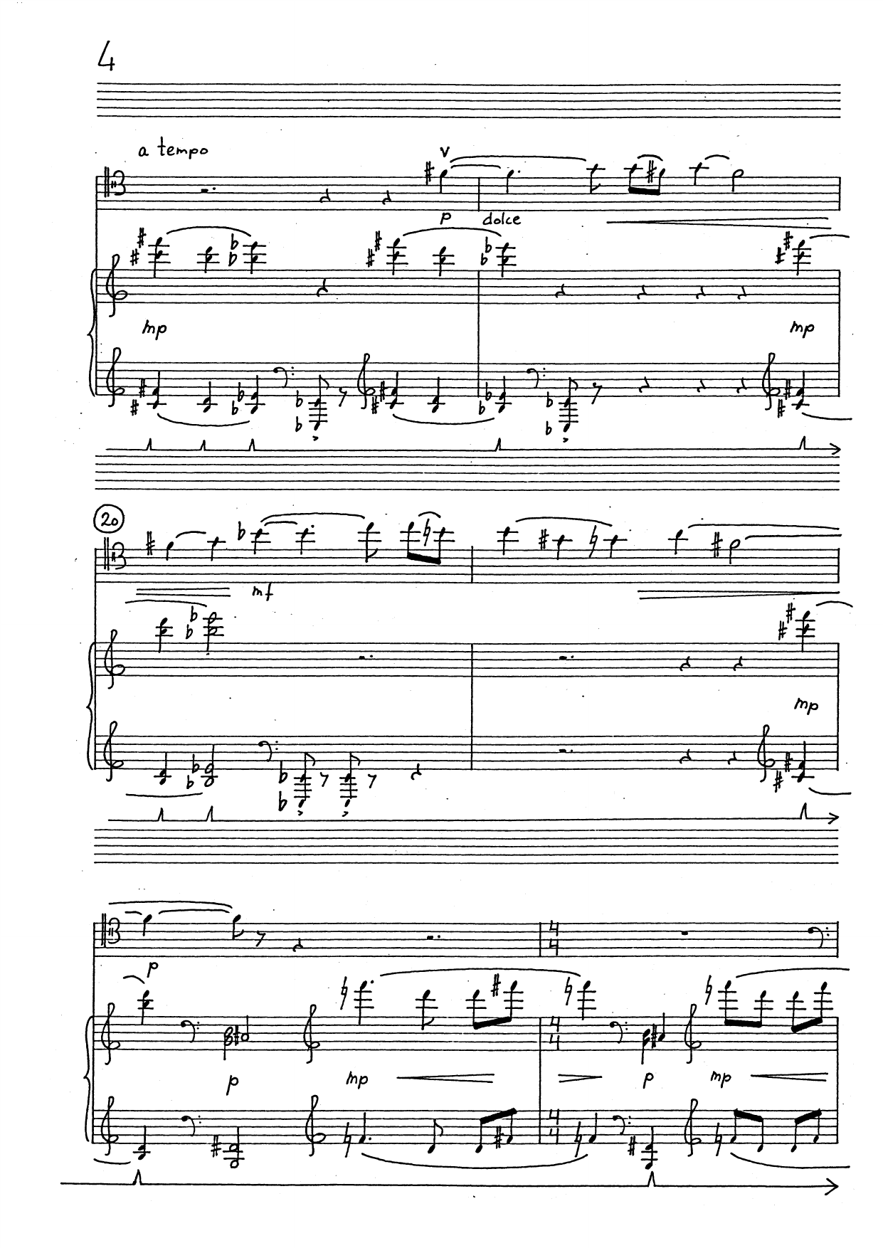 Poem - for cello og piano, op. 83 b - Image 6
