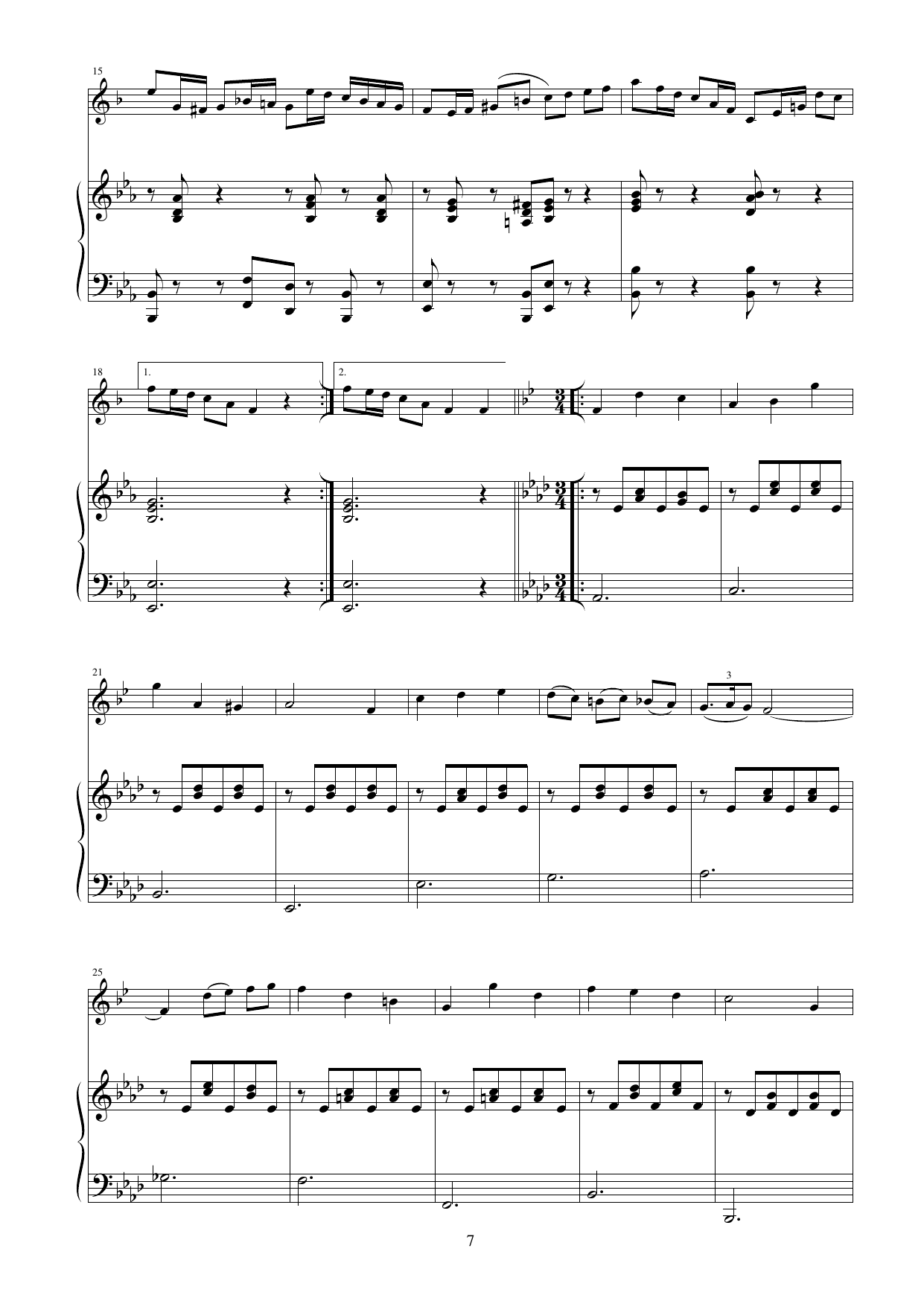 Fire komposisjonar - For trompet og piano - Image 8
