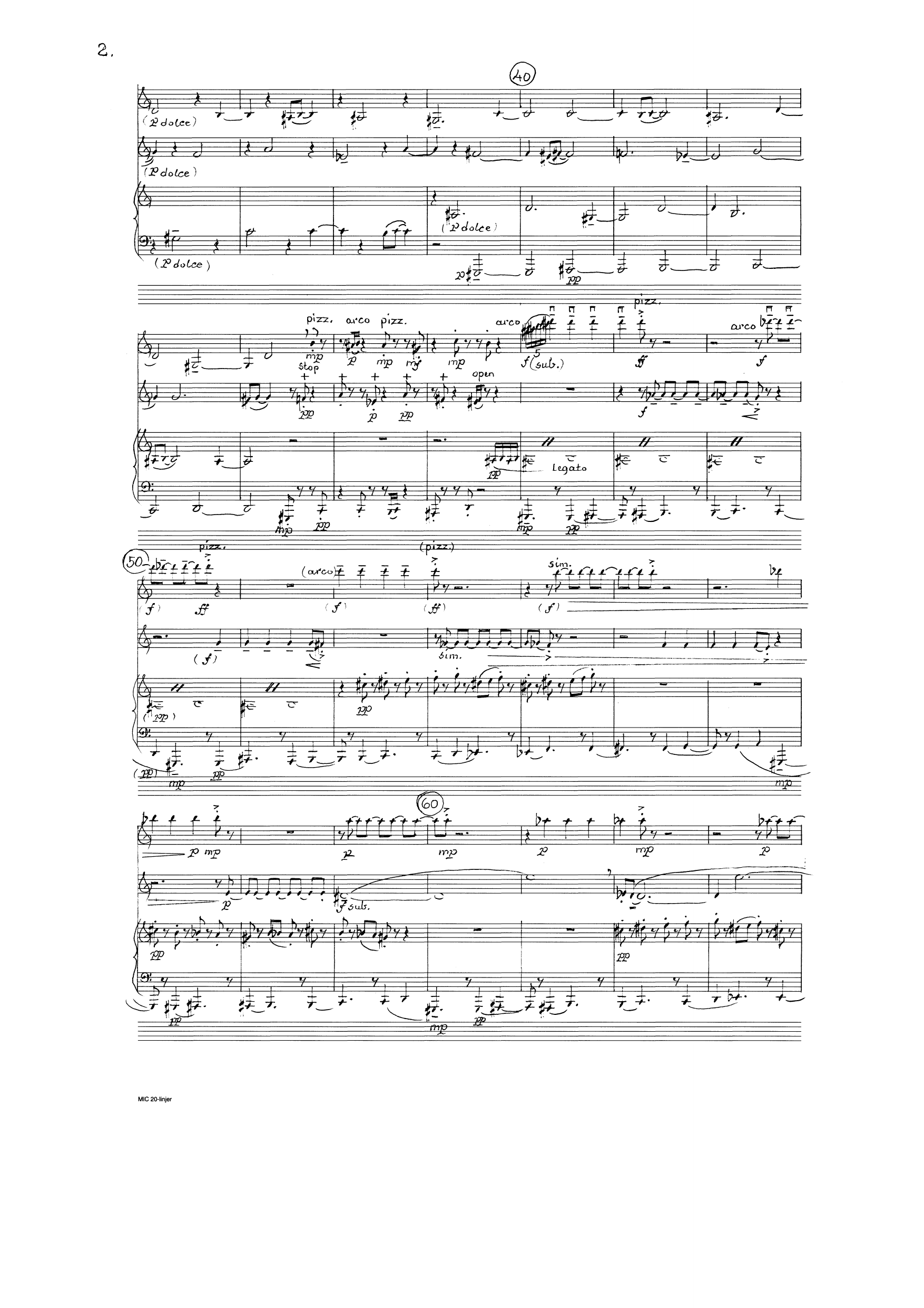 Trio V.C.P - Per violino, corno e pianoforte - Image 2