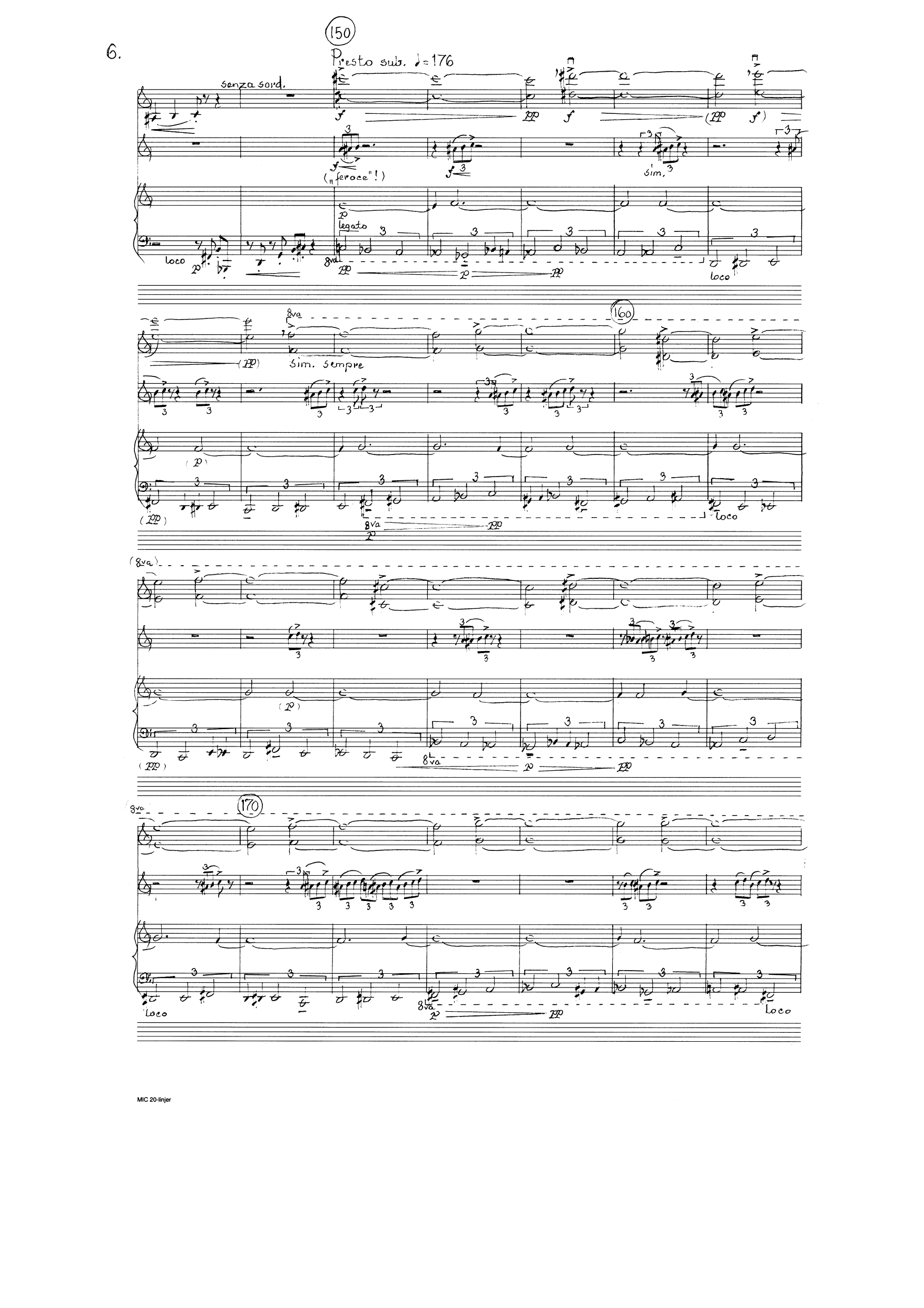 Trio V.C.P - Per violino, corno e pianoforte - Image 6