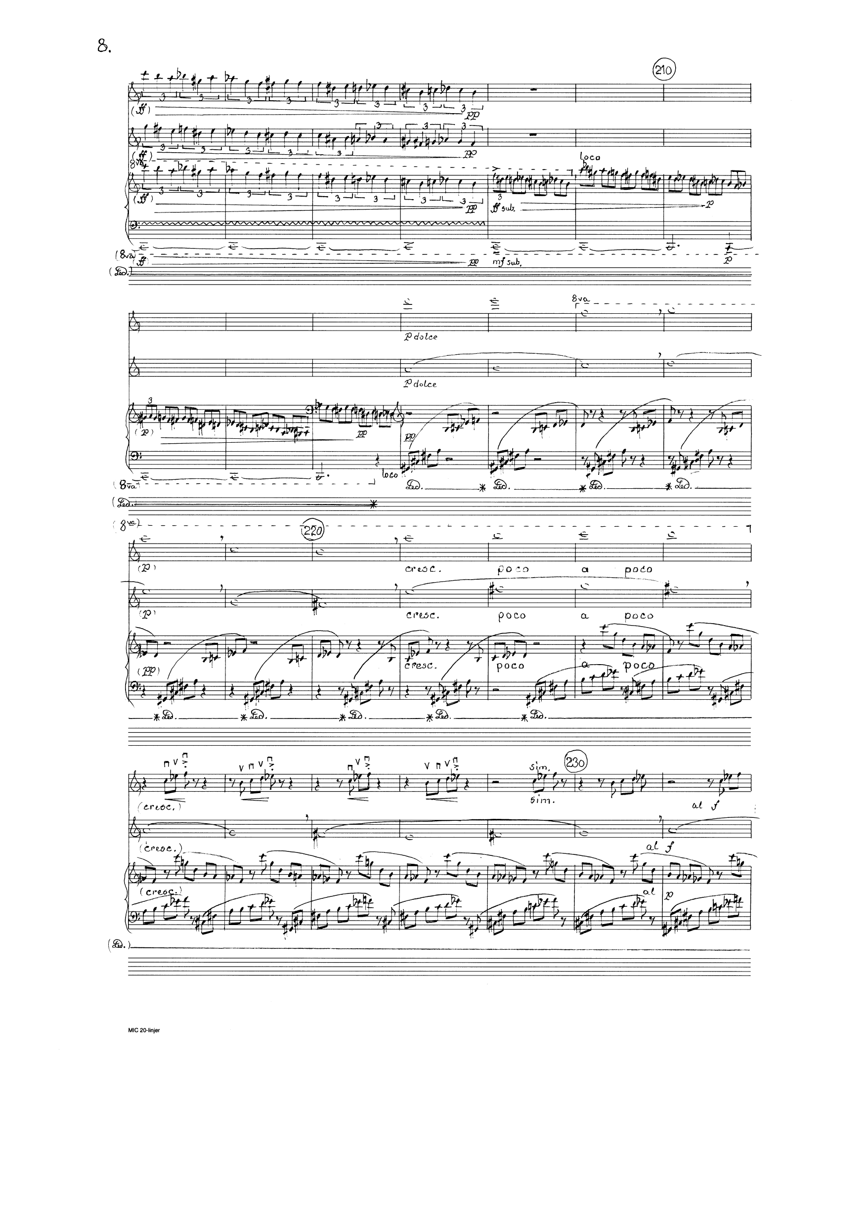Trio V.C.P - Per violino, corno e pianoforte - Image 8