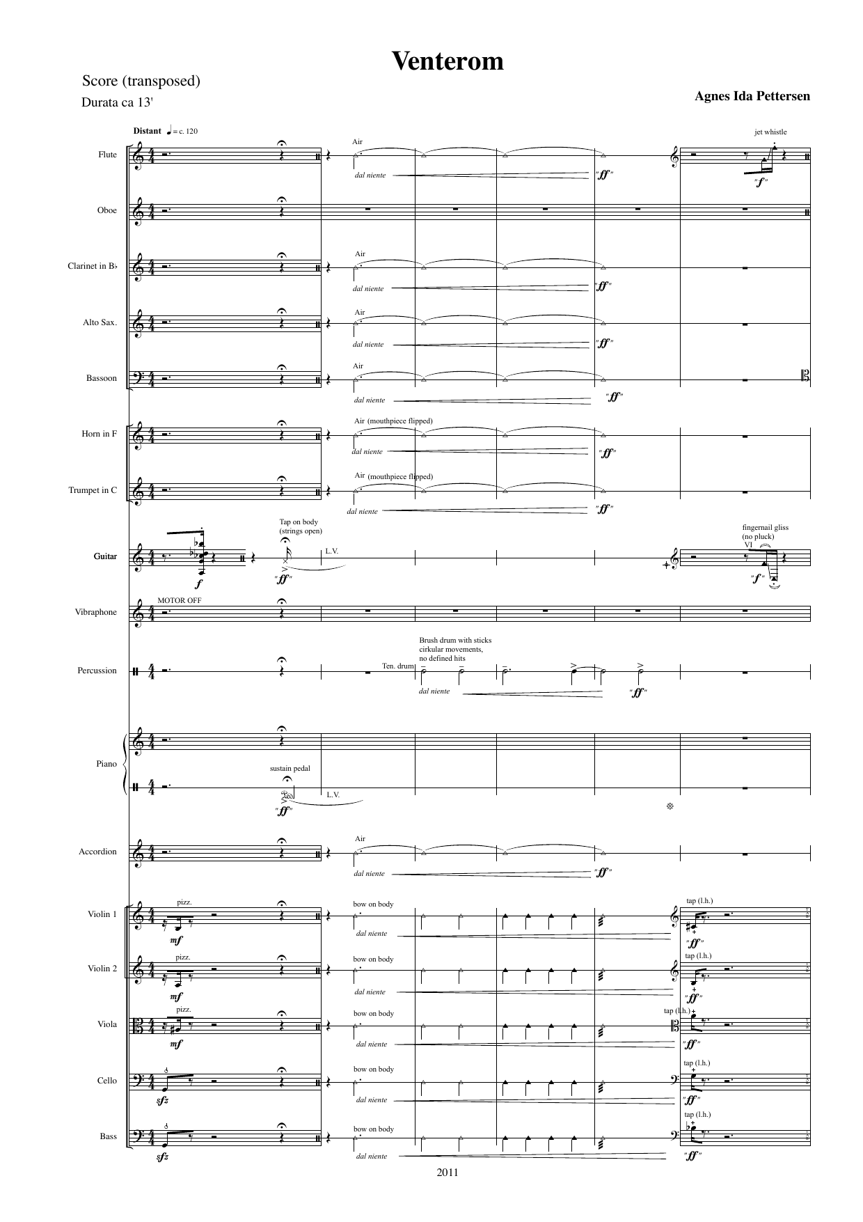 Venterom - For utvidet sinfonietta - Image 7