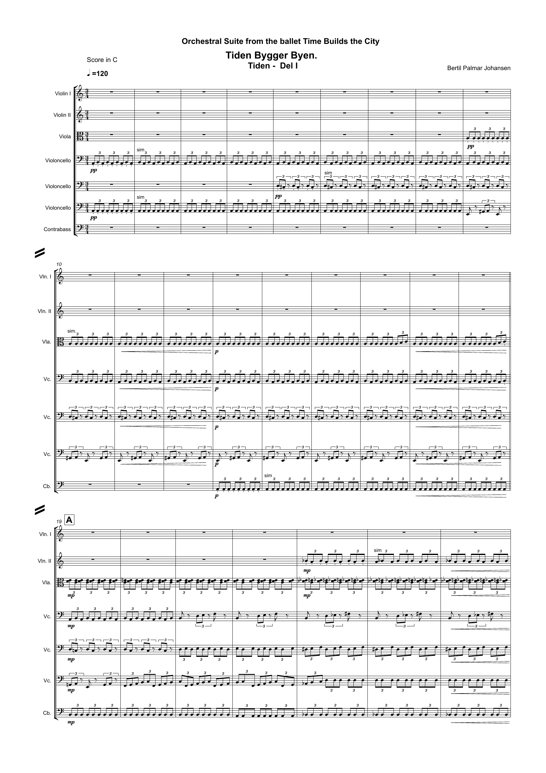 Time Builds the City - Orchestral Suite from the ballet - Image 5