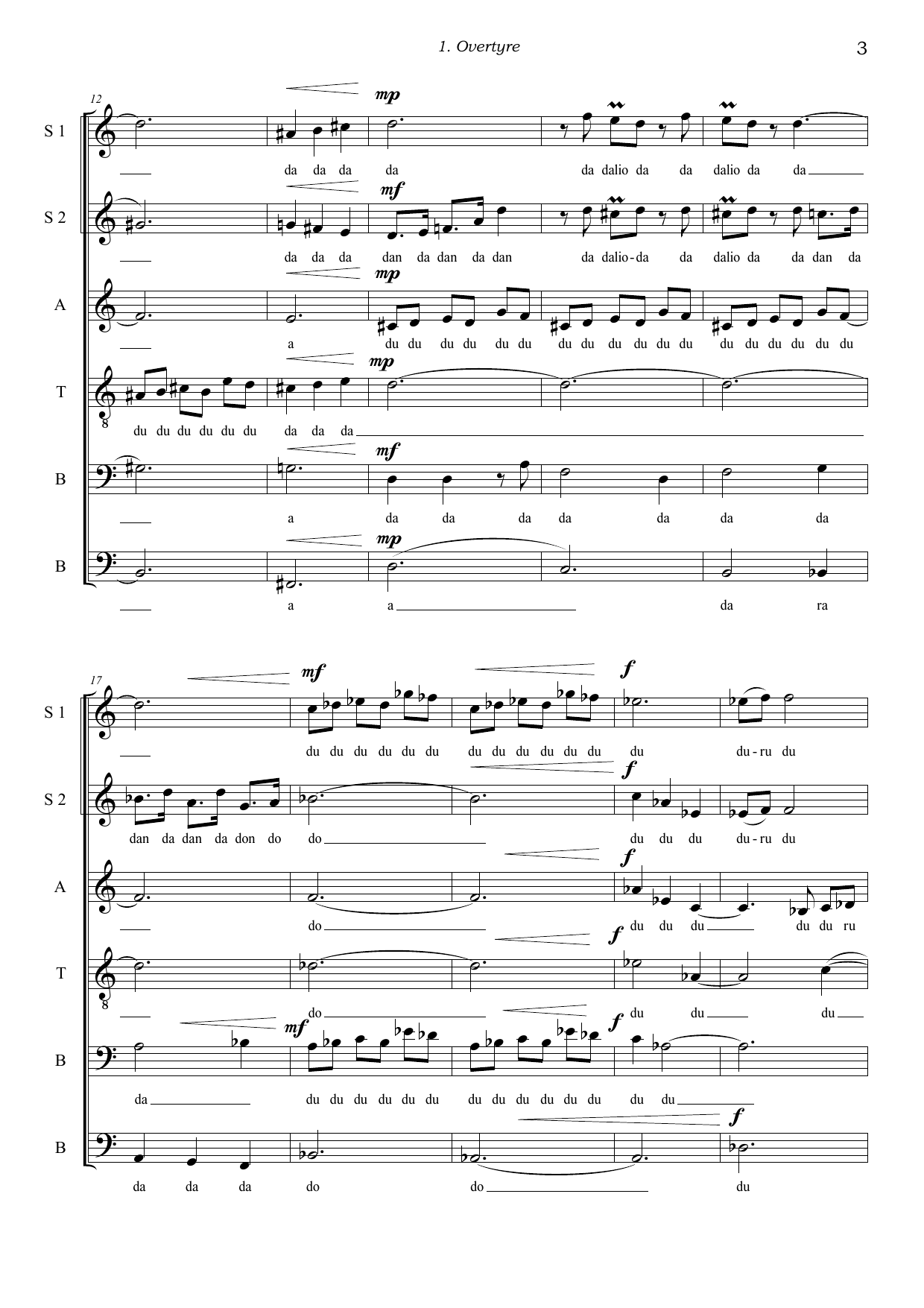 Stemmen fra oven - En musikalsk påskekrim for forteller og vokalensemble (SSATBB) - Image 3